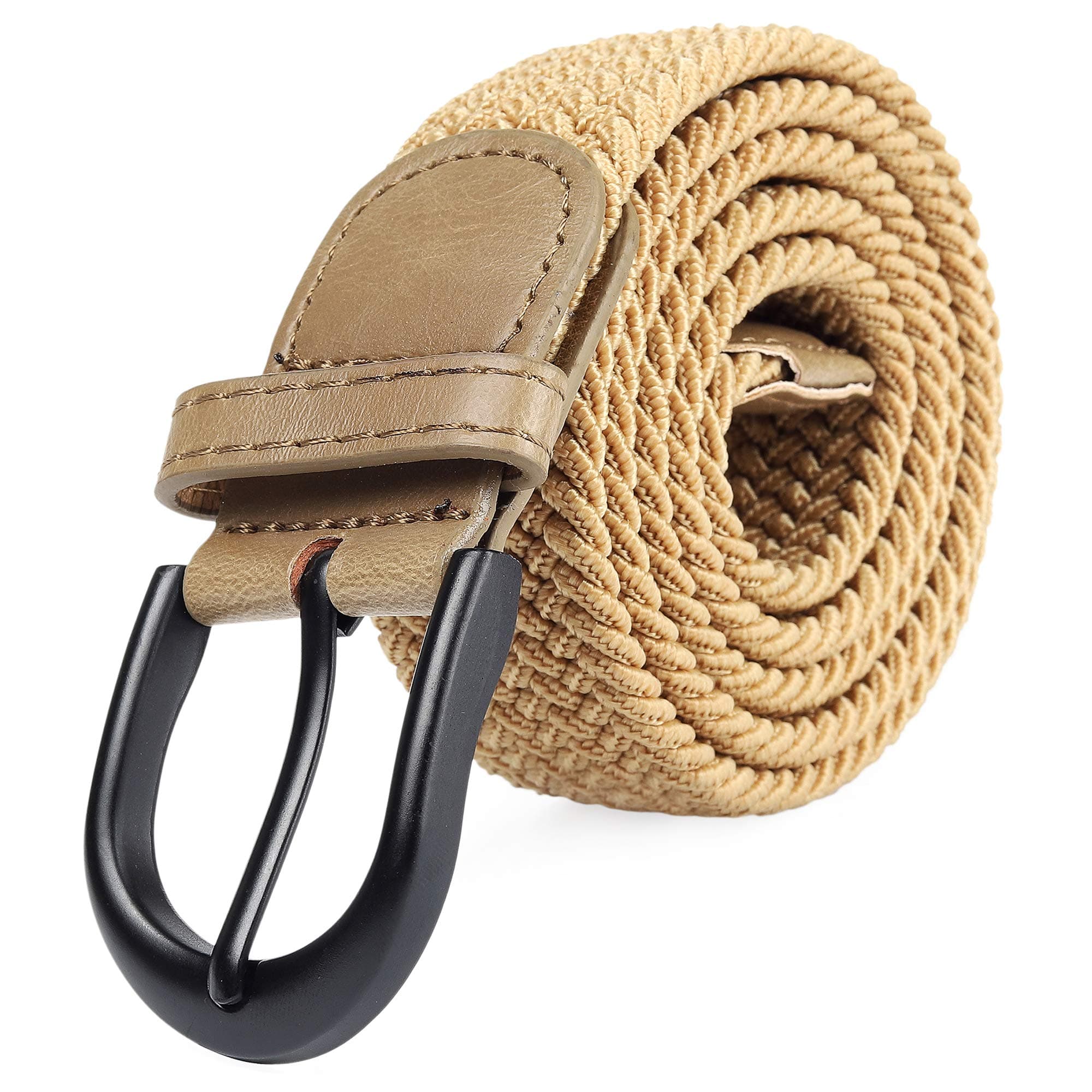 Mile High LifeMile High Life Black Braided Stretch Belt