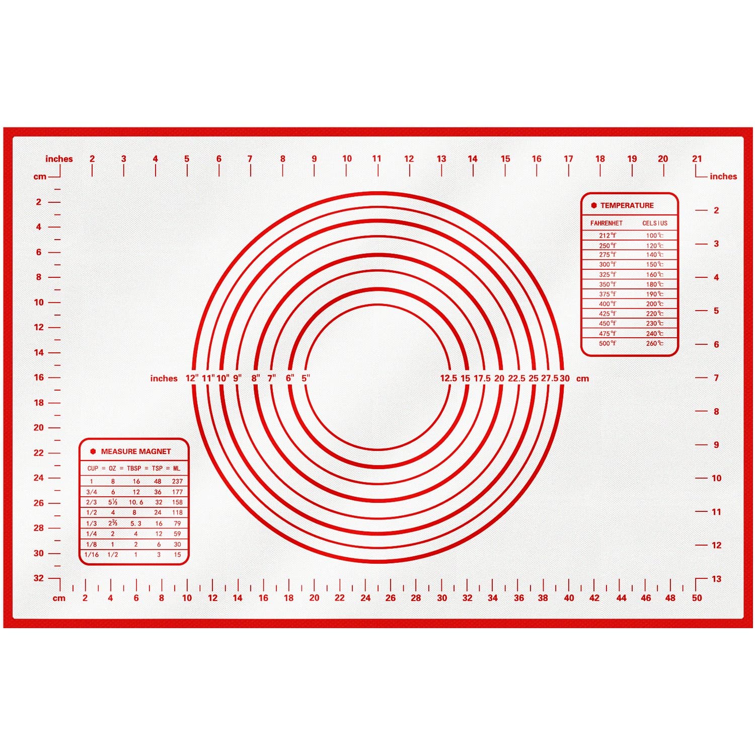 Snner TheBigThumb Measuring Mat