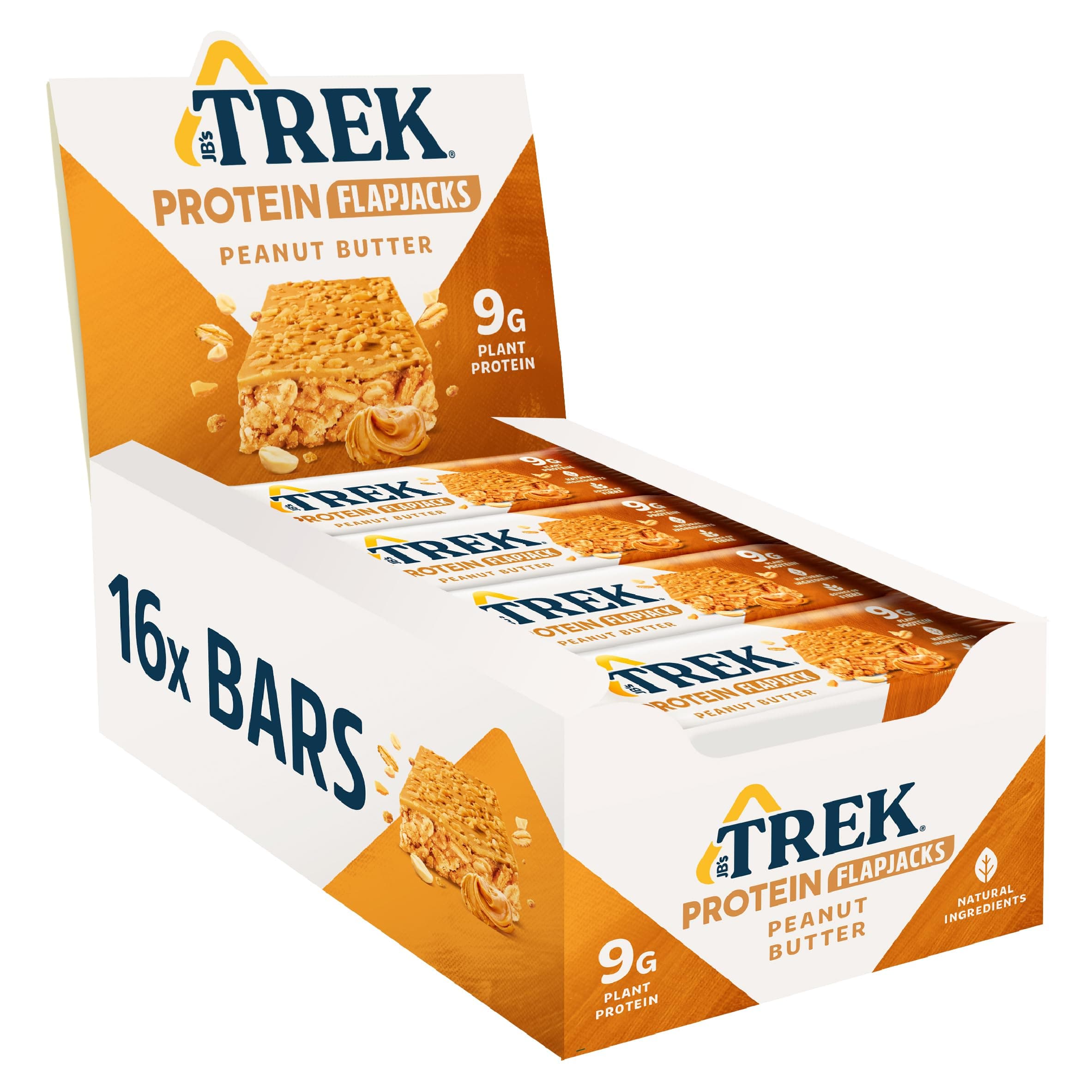 JB's TREK Protein Flapjack Peanut Butter