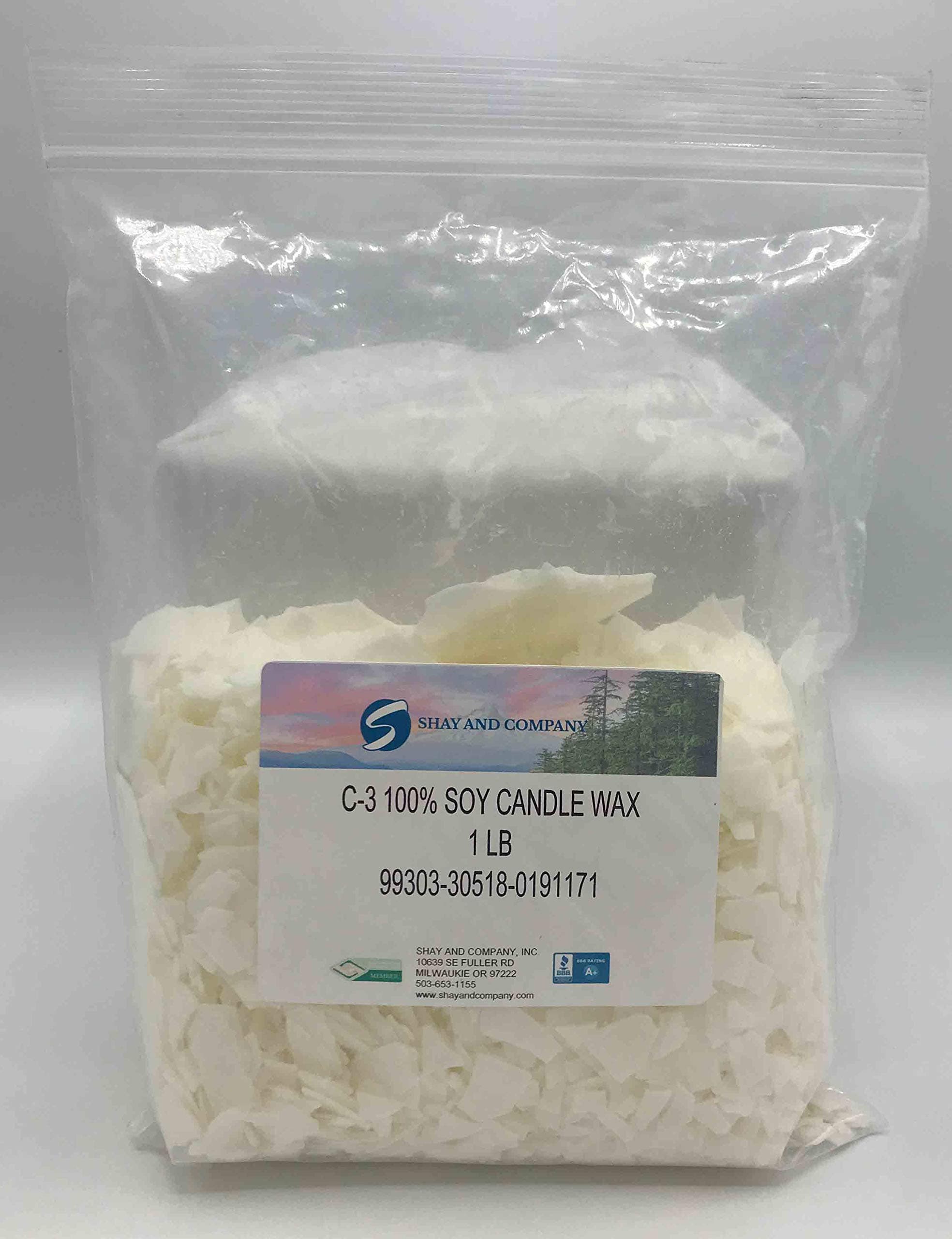 NatureWax C-3 100% Soy Candle Wax (1lb)