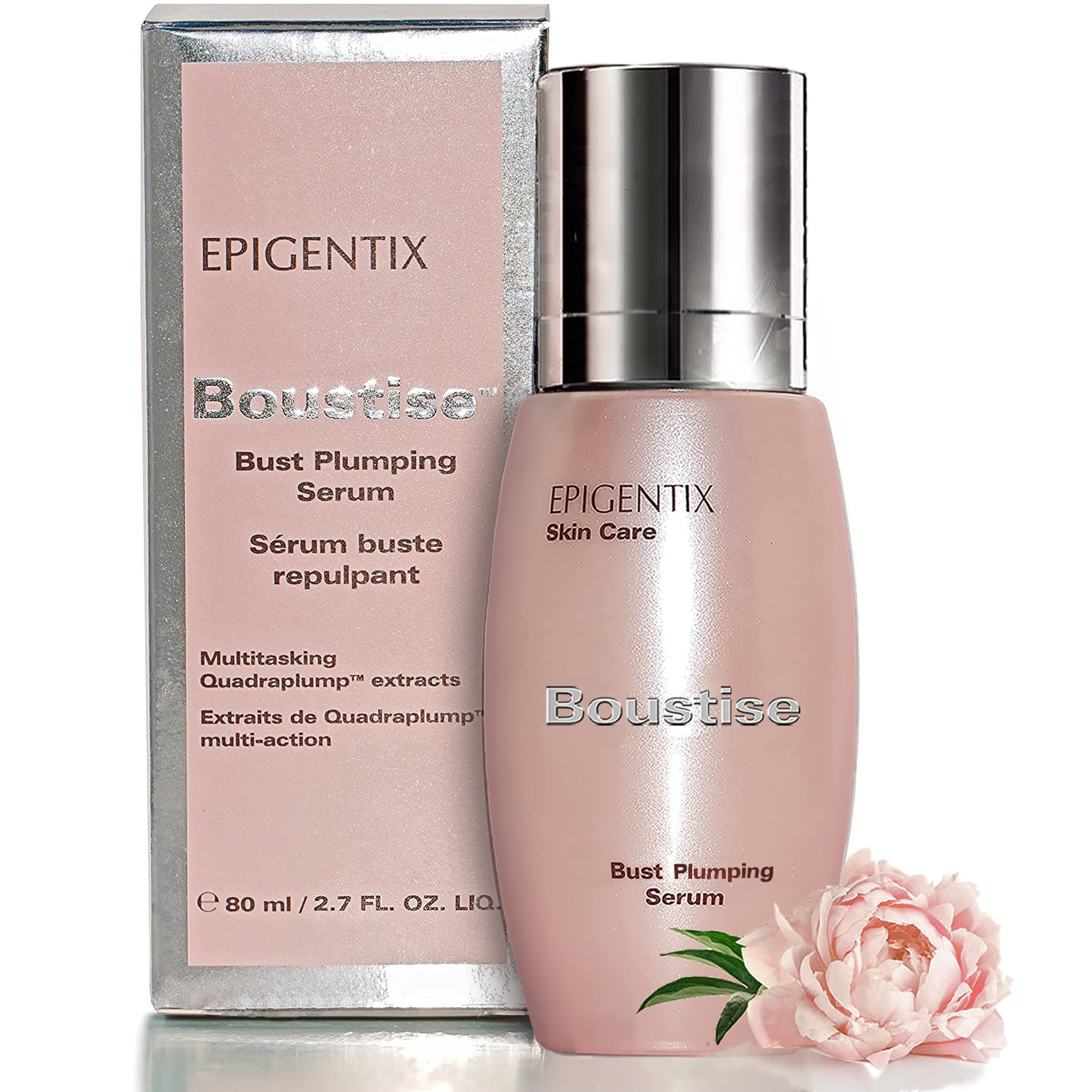 Breast Enhancement Cream, Lift Firm & Volume, Deep Repair Bust Plumping Serum. 12+ Concentrated QuadraPLUMP Volufiline + Firming Tightening Actives for Fuller Rounder Perkier Cleavage. BOUSTISE 2.7 Oz