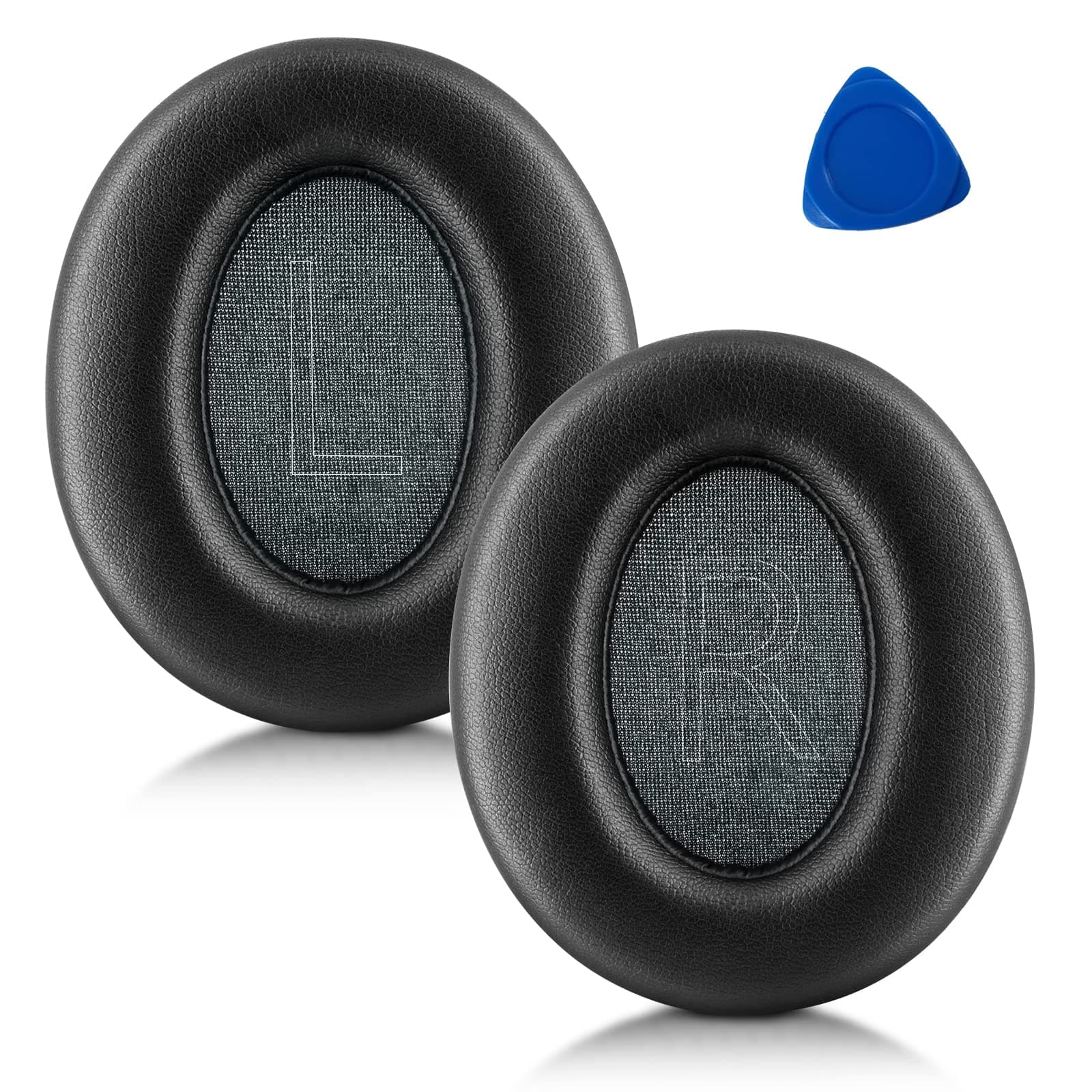Earpads for Anker Life Q20 Q20 BT Headphone Ear Cup Replacement Ear Pads Cushions Earmuffs Pads(Black)
