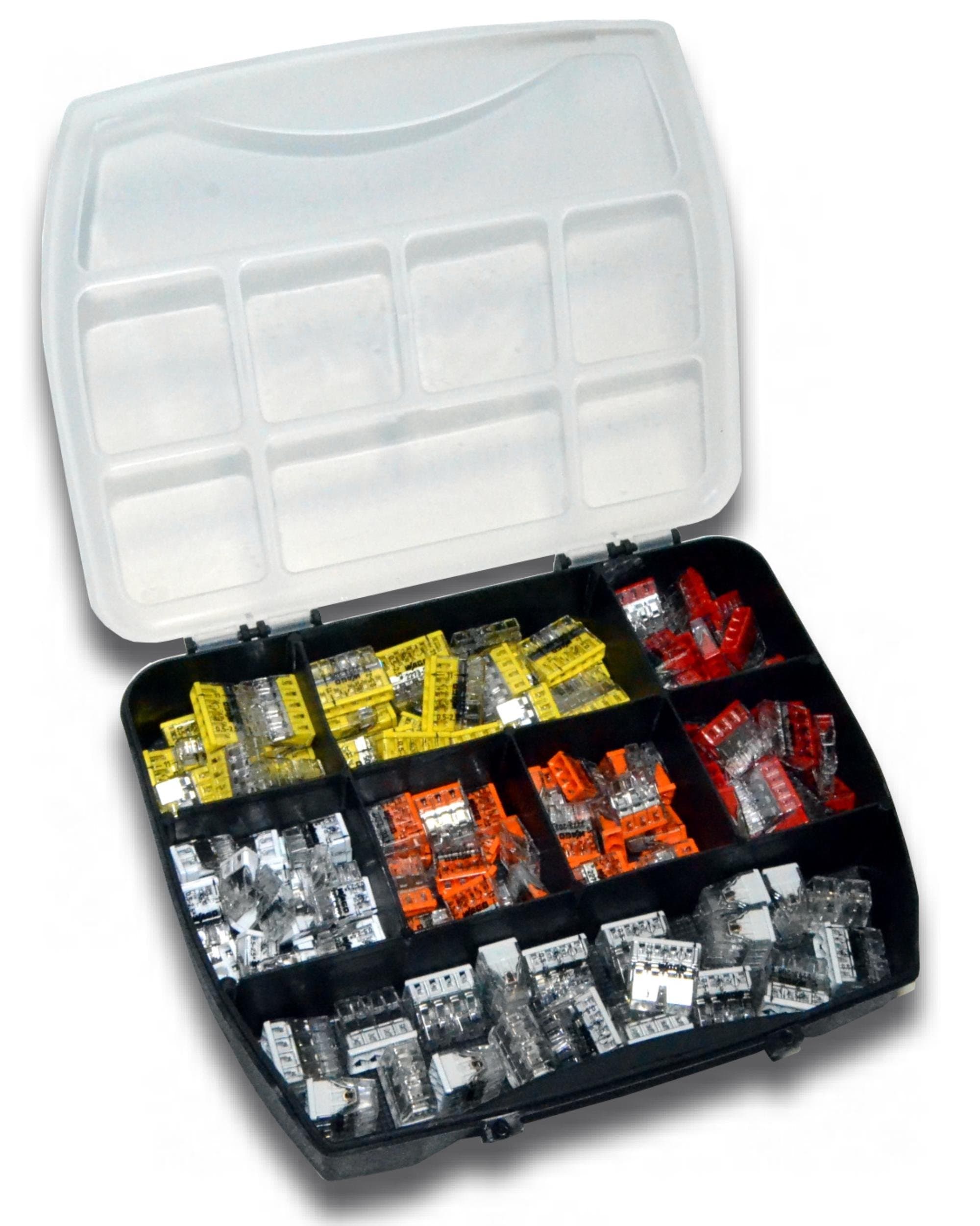 Wago Clamp 2273 series set (160 pieces) incl.box 35x 2273-202 | 35x 2273-203 | 35x 2273-204 | 35x 2273-205 | 20x 2273-208