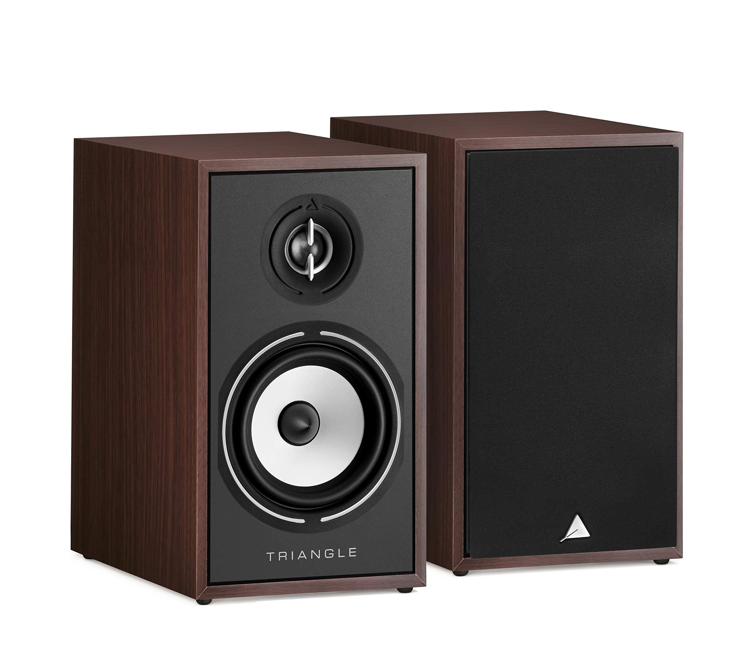 Triangle Bookshelf Speaker - Borea BR02, Walnut