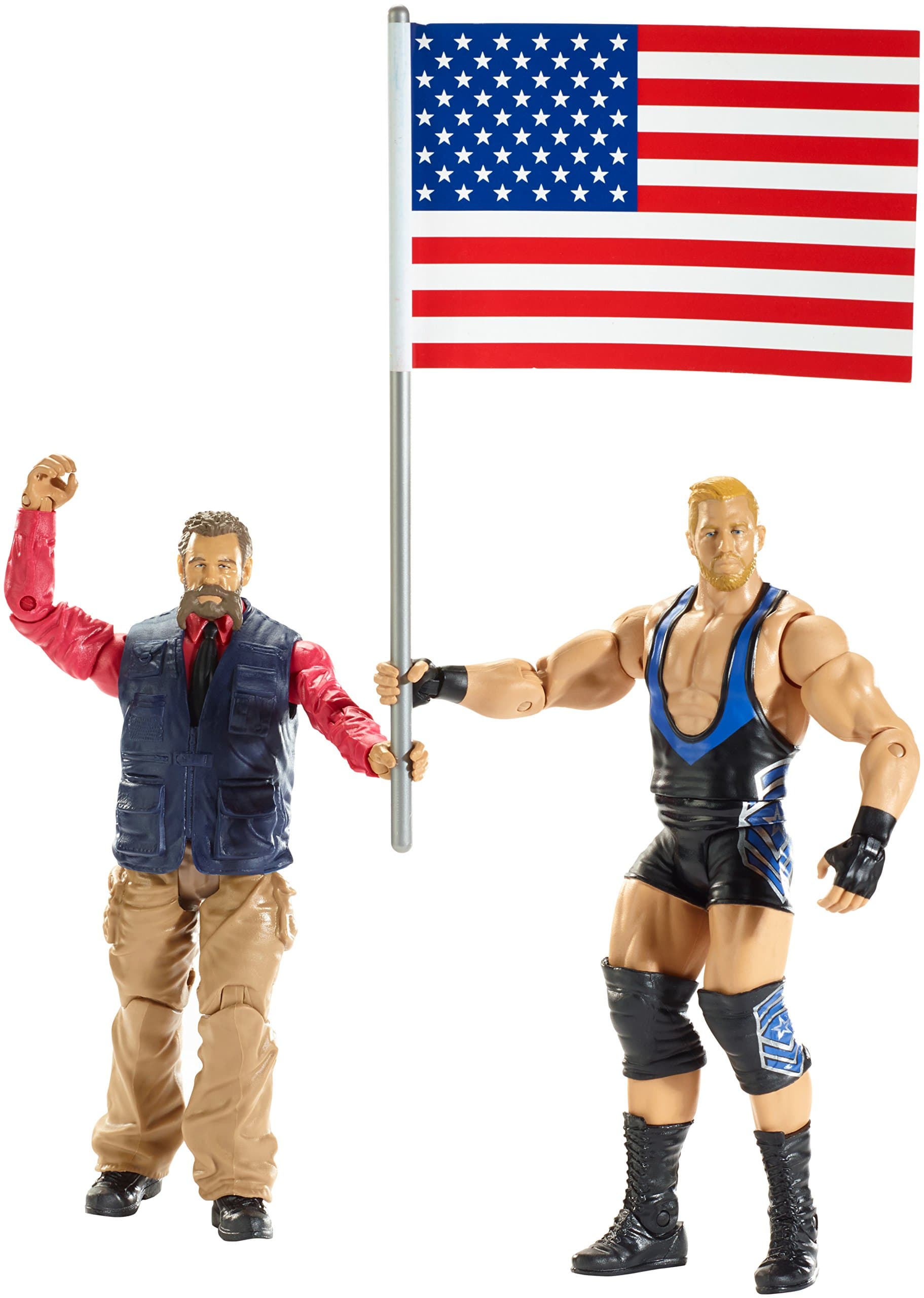 WWE Battle Pack Series #35: Jack Swagger vs. Zeb Colter Action Figure (2-Pack)
