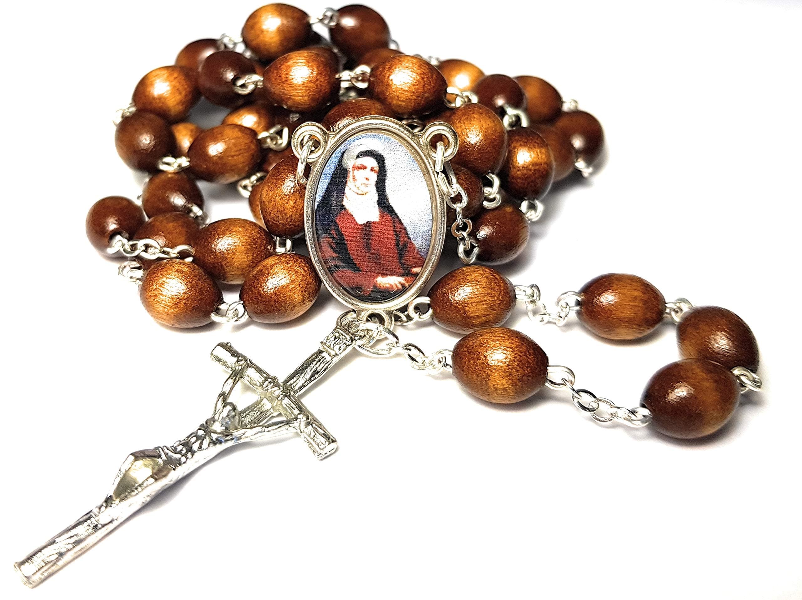 Relic Rosary 3rd Class of Edith Stein Teresa Benedicta of The Cross Patron of Europe; Loss of Parents; Converted Jews; Martyrs; World Youth Day Copatrona de Europa y Judeoconversos