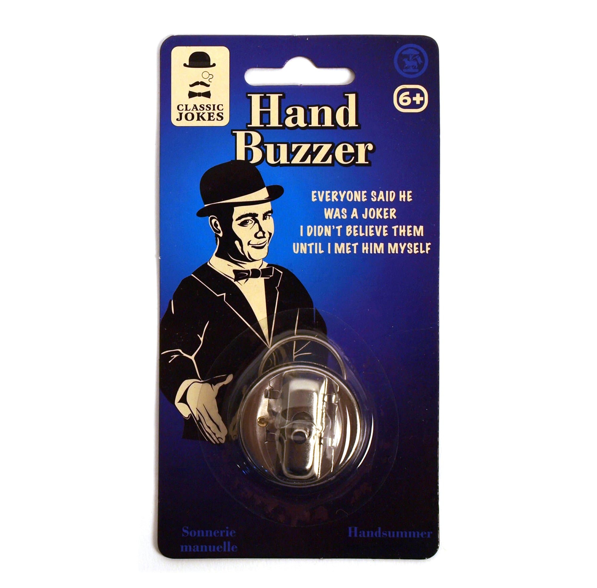 Tobar Classic Jokes Hand Buzzer, Multi-Colour, 10348