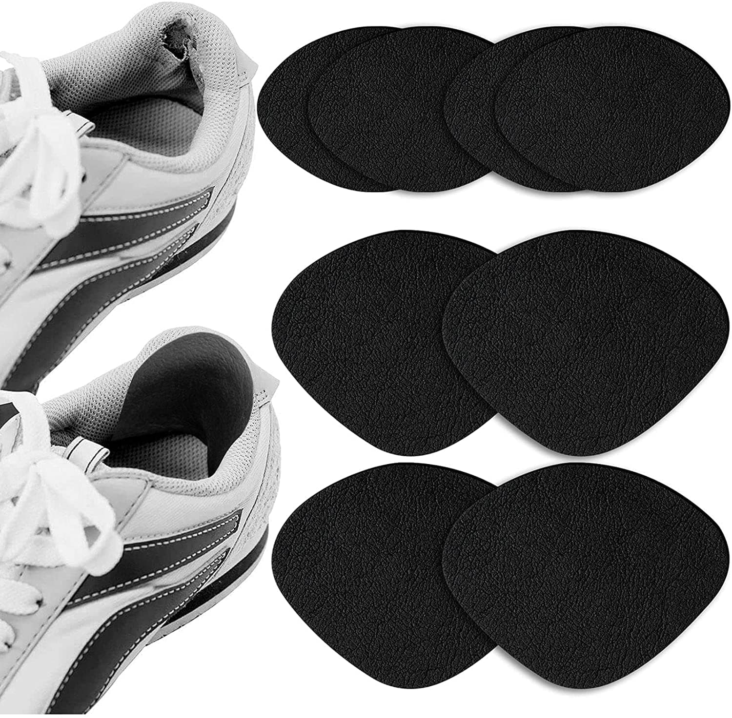 Shoe Hole Repair Patch, Self-Adhesive Sneaker Heel Repair Patch