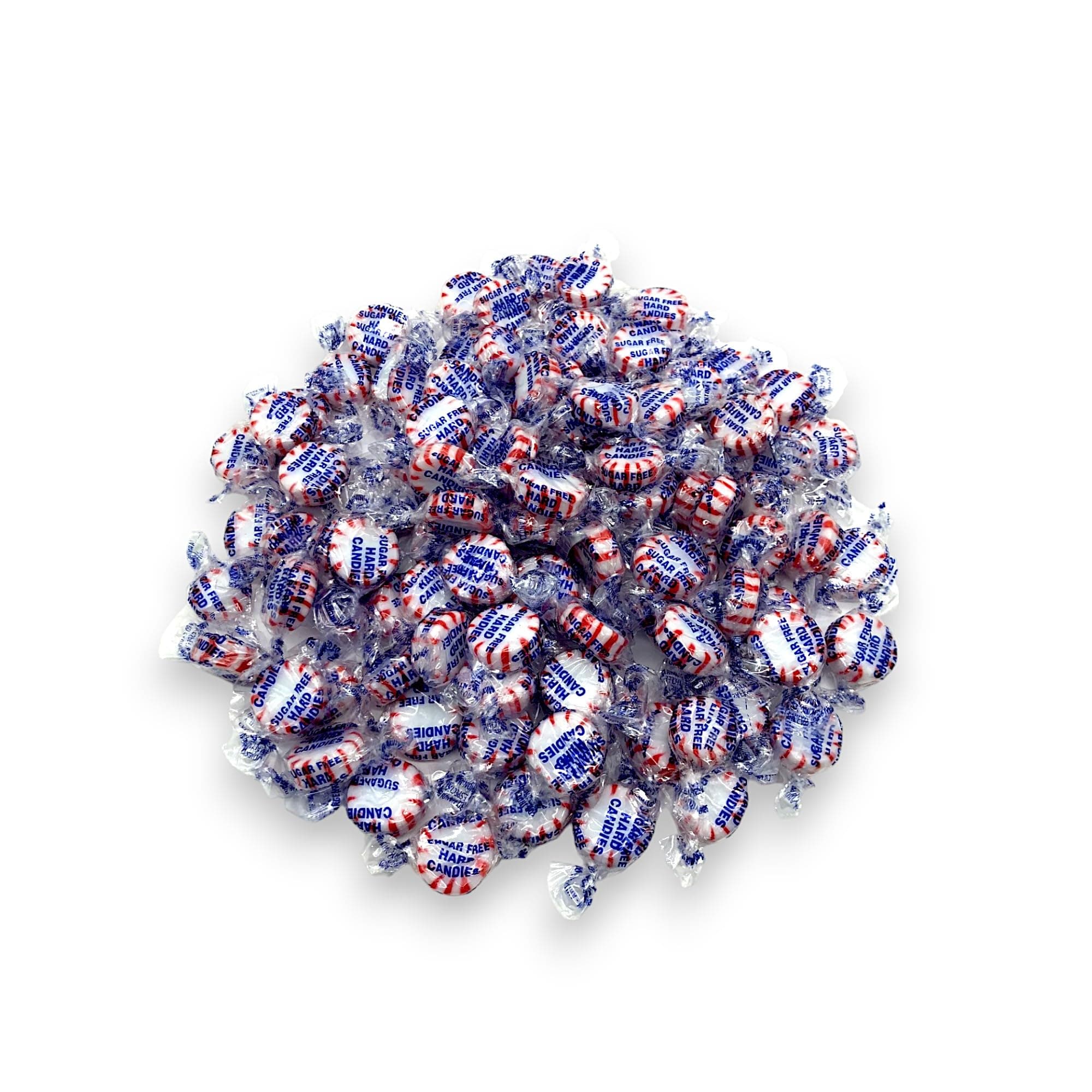 Sugar Free Peppermint Starlight Gourmet Hard Candy - Keto Friendly, 1.5 lbs Cool Refreshing Mints Individually Wrapped - Ideal Diabetic Candy, Gluten Free(24 oz)