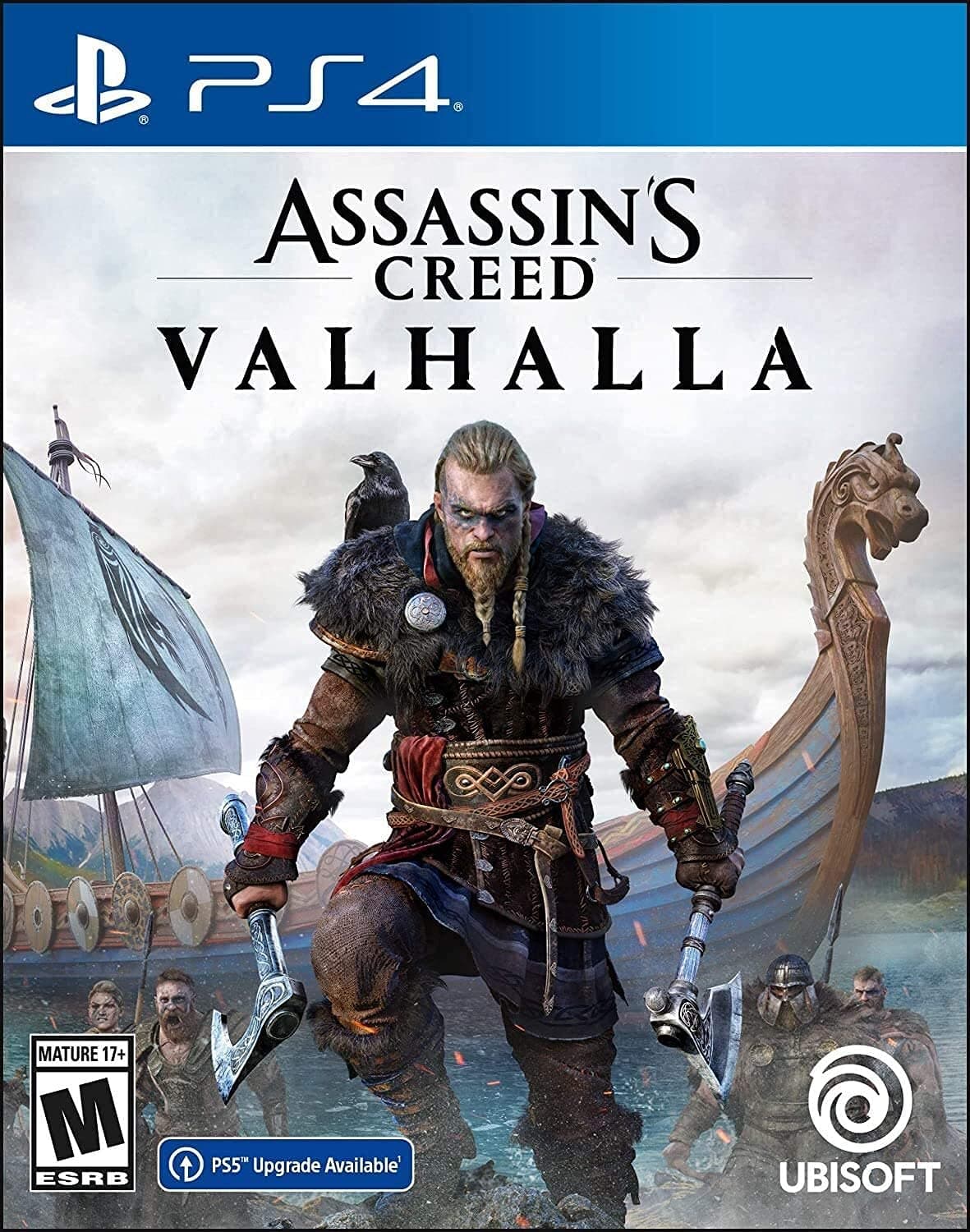 Assassin's Creed Valhalla Standard Edition - PlayStation 4 (Free PS5 Upgrade)