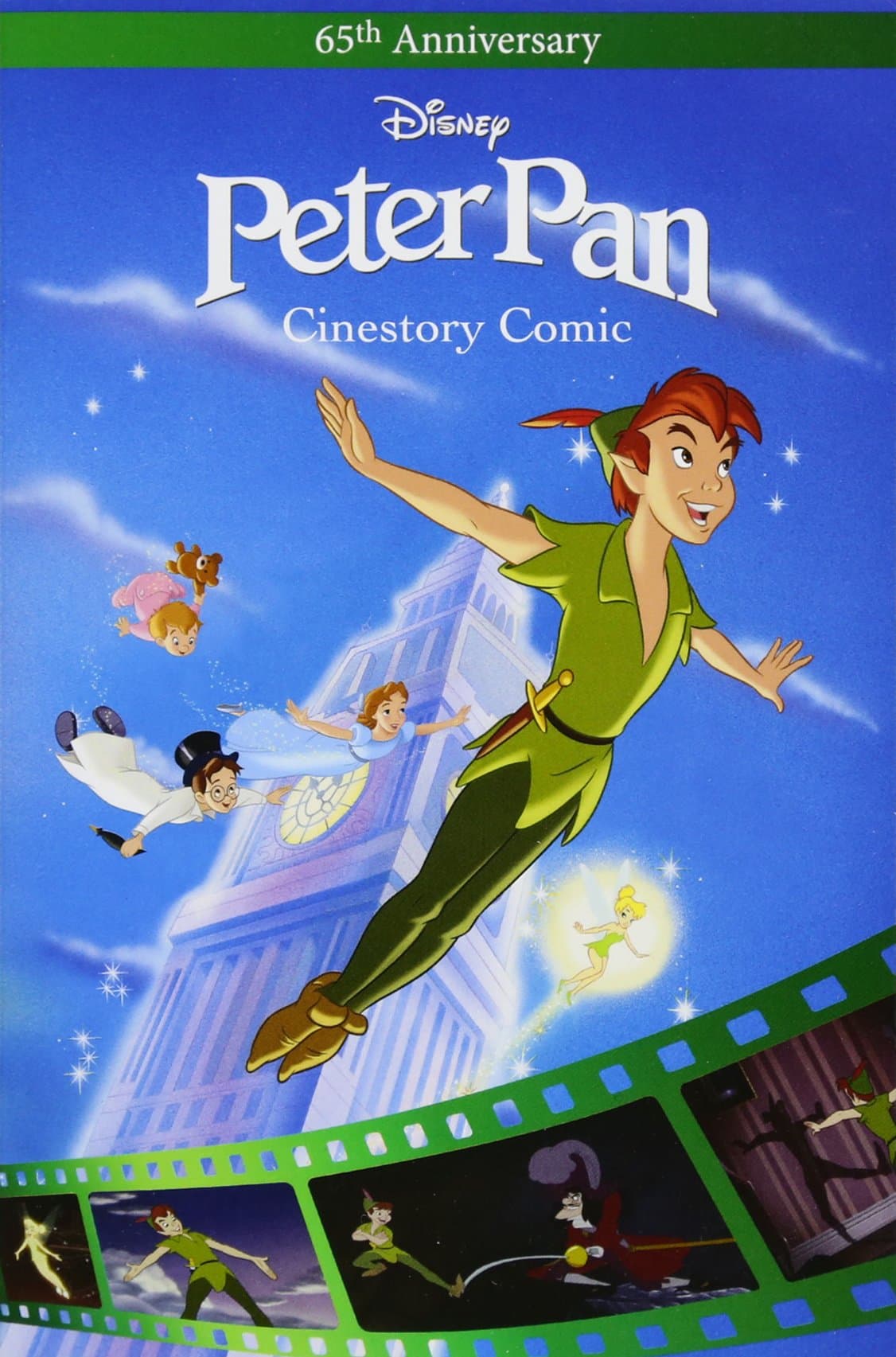 Disney Peter Pan Cinestory Comic Paperback – January 30, 2018