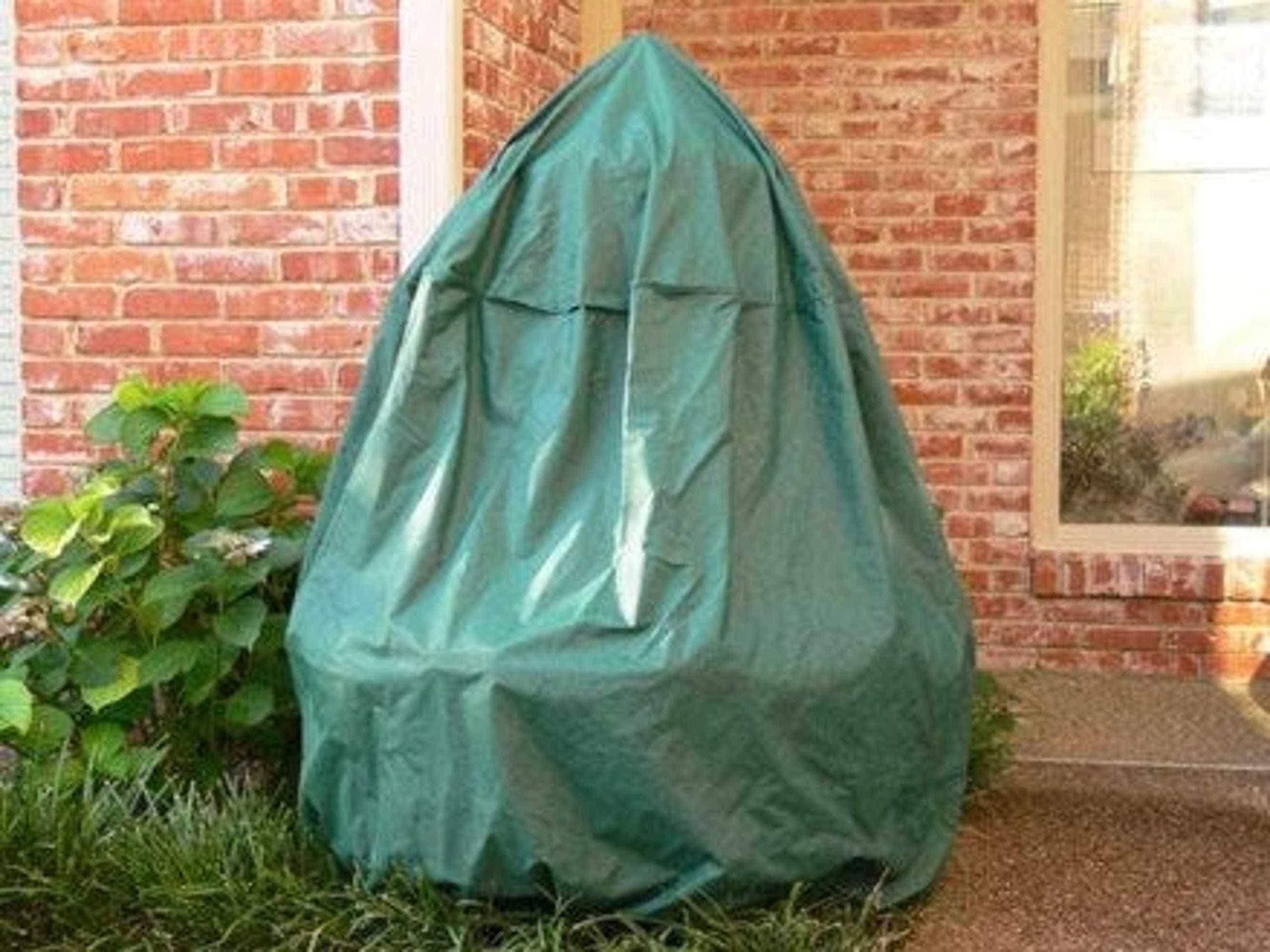 Covermates Fountain Cover - Light Weight Material, Weather Resistant, Elastic Hem, Outdoor Living Covers-Green