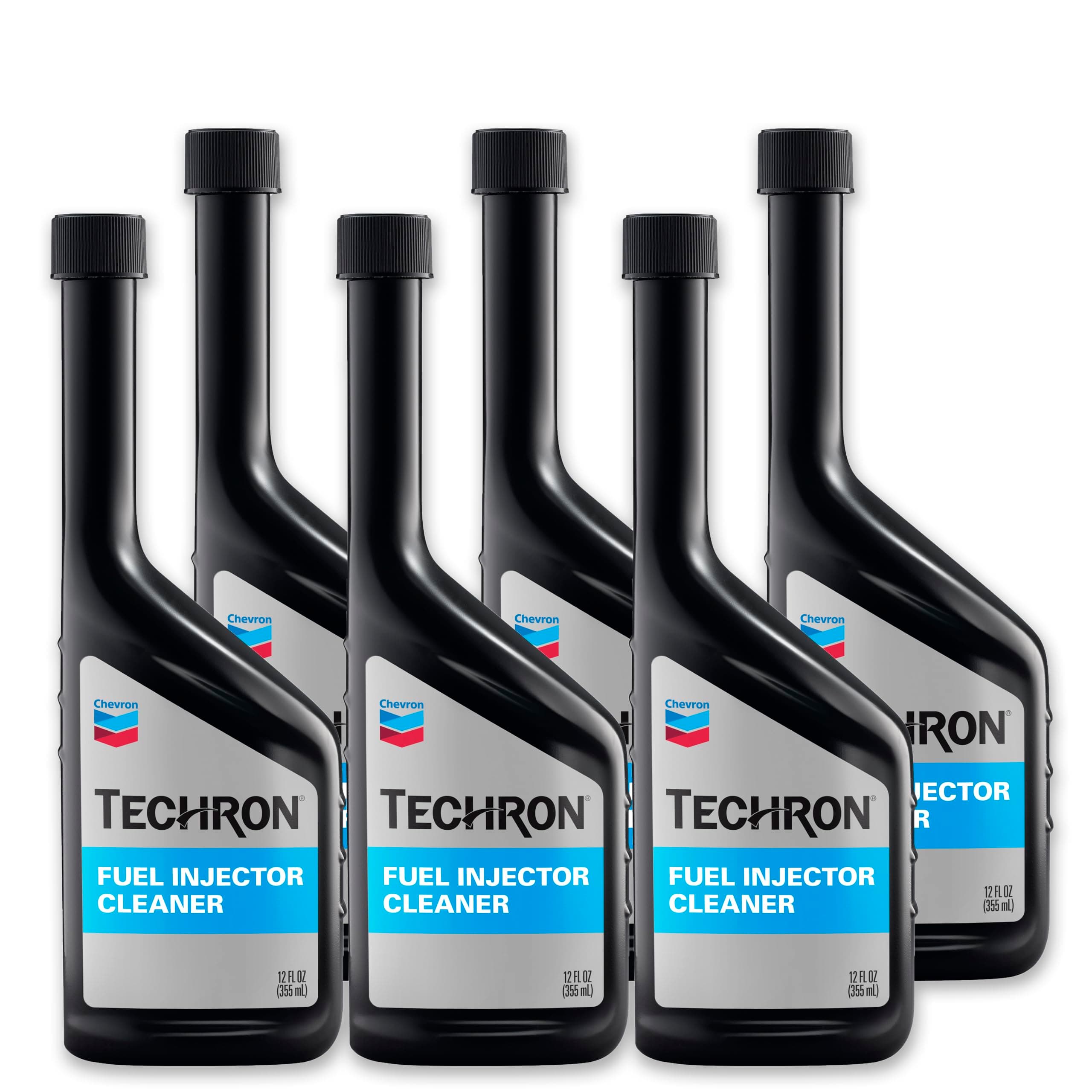 Chevron Techron Fuel Injection Cleaner, 12 oz., Pack of 6