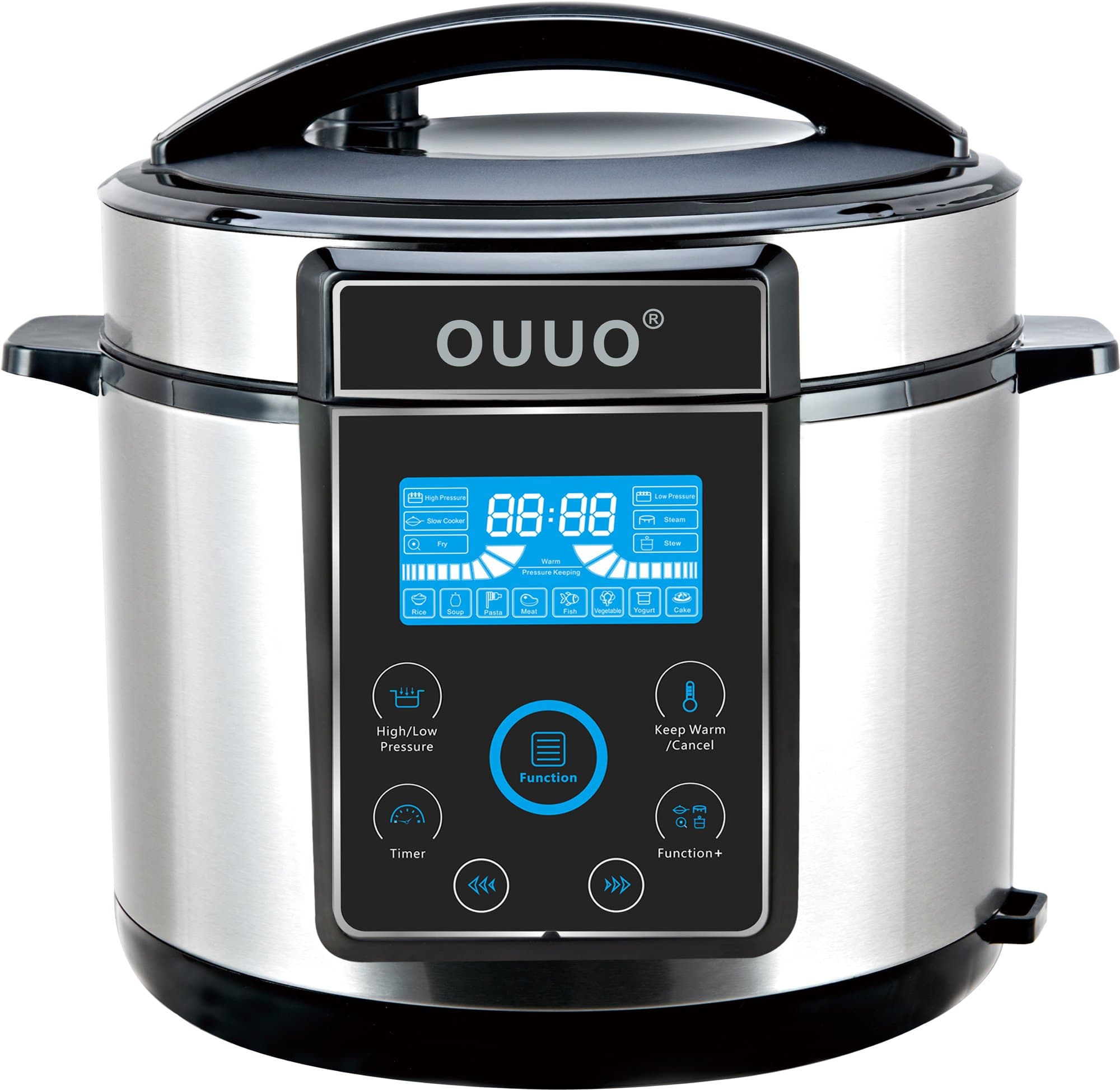Programmable Smart Electric Pressure Cooker 6 Qt