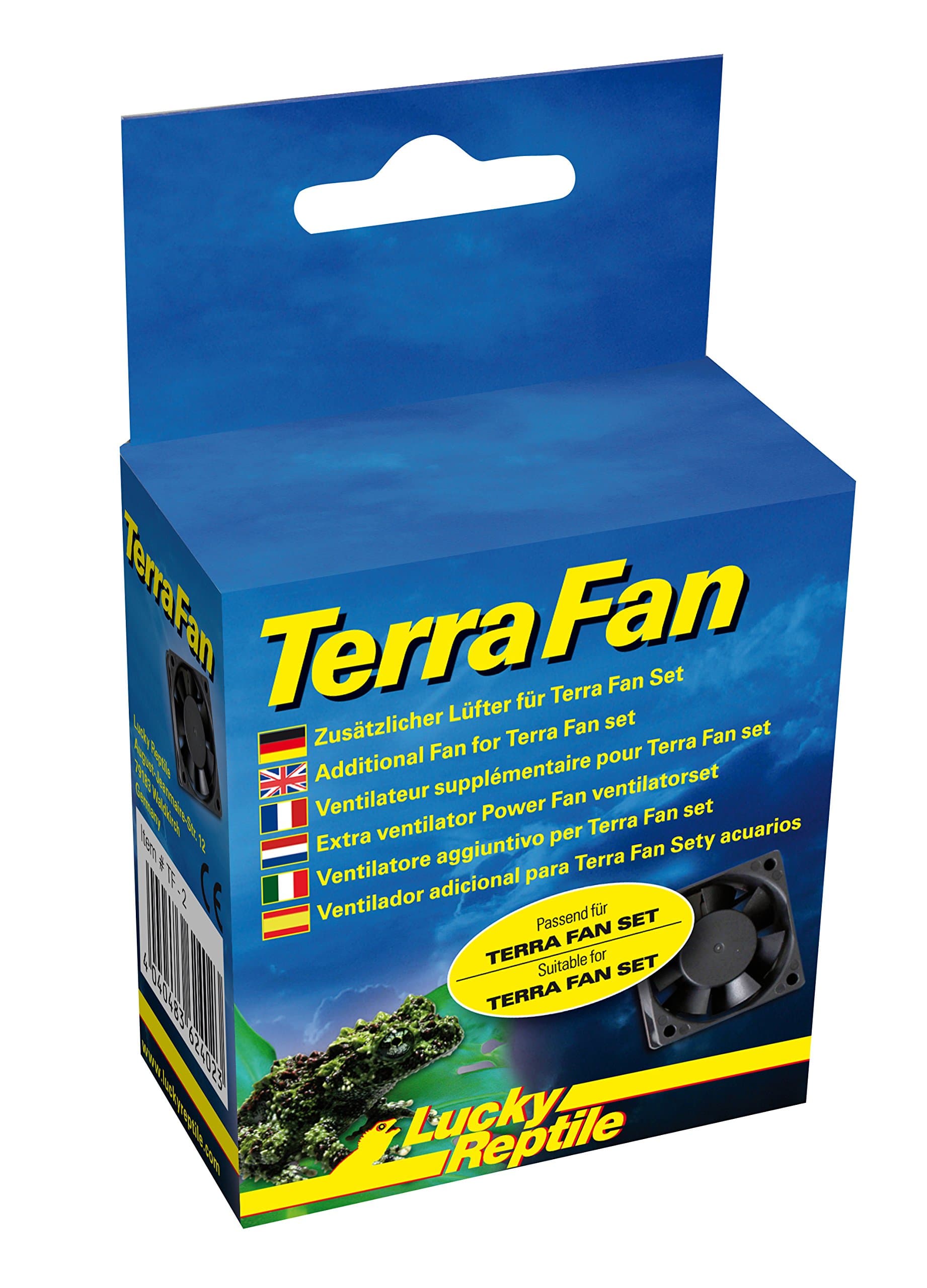 Lucky Reptile TF-2 Terra Fan with Extension Fan