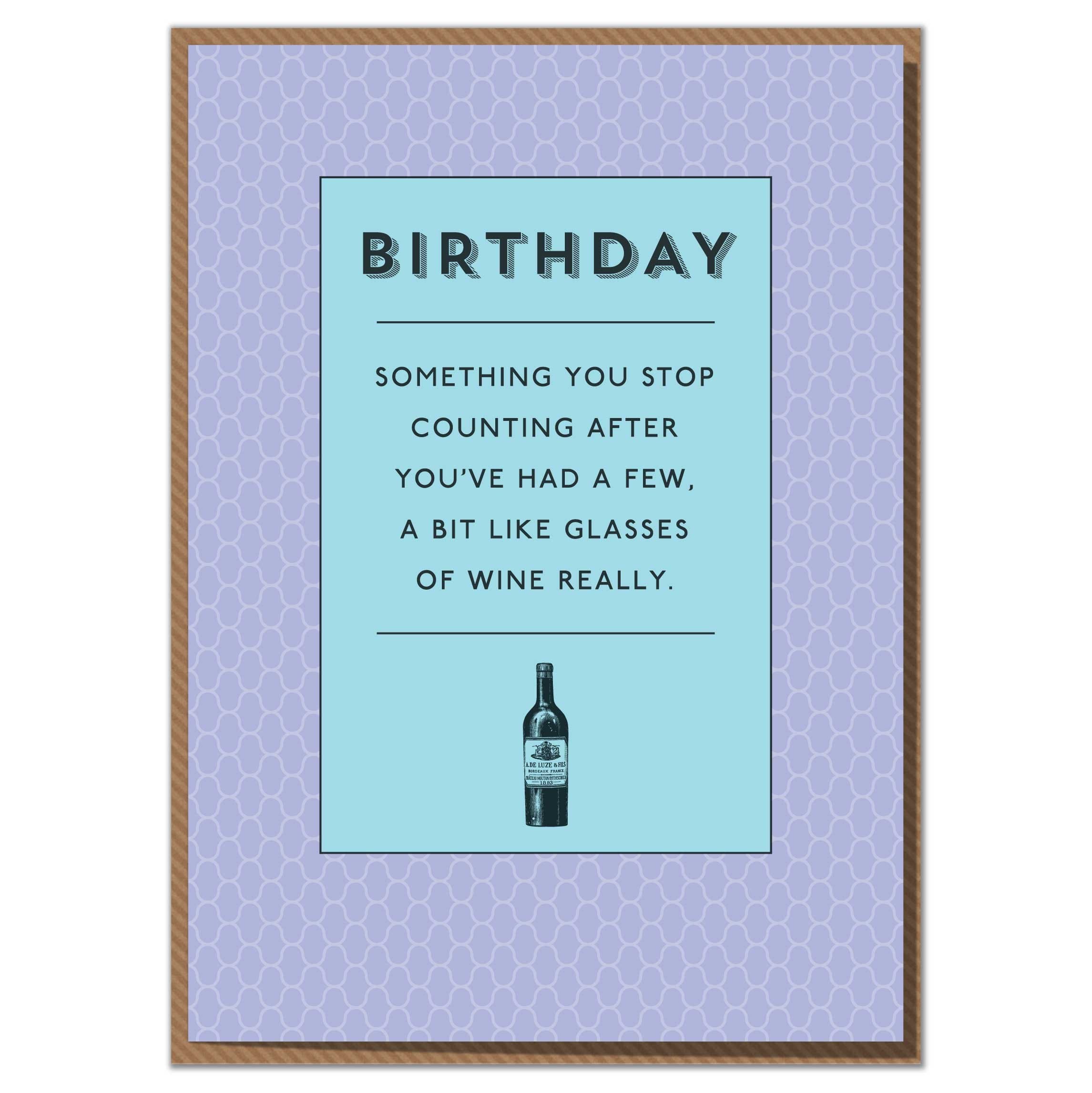 Mungo And Shoddy"Birthday" Funny Dictionary Definition Greeting Card