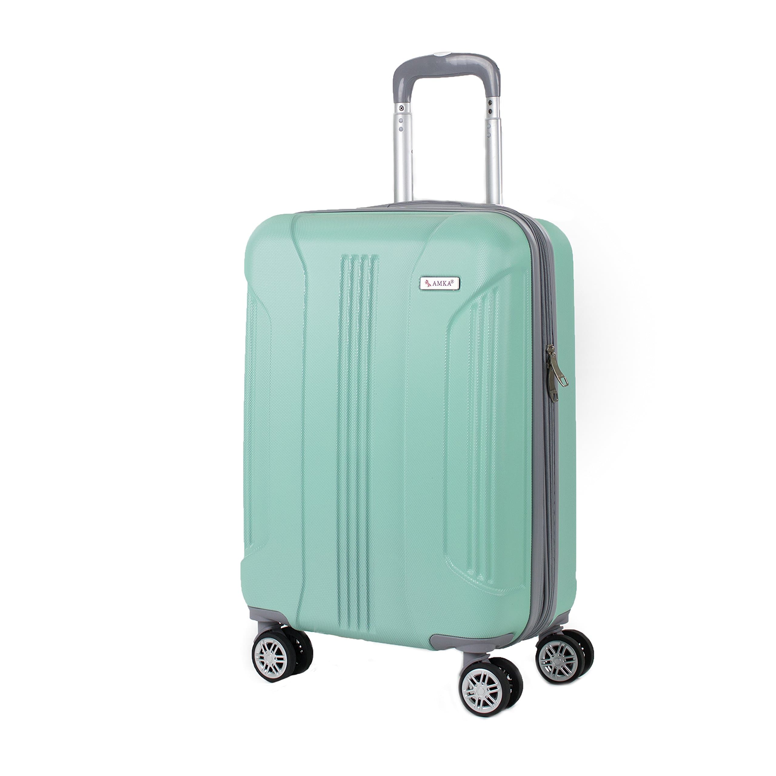 AMKA Sierra 20" Carry-On Spinner Luggage (Mint)