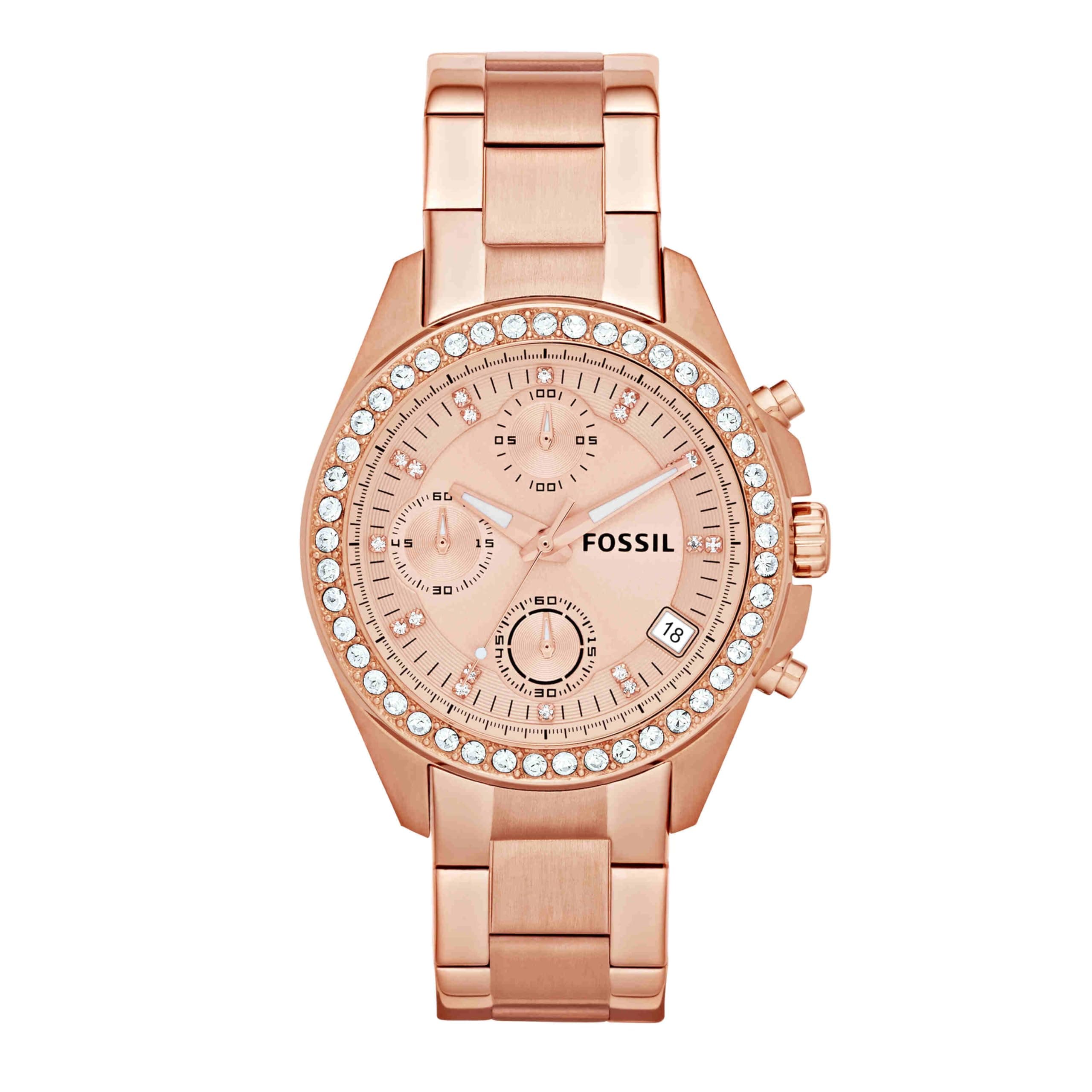 Fossil Decker Rose Gold Watch ES3352
