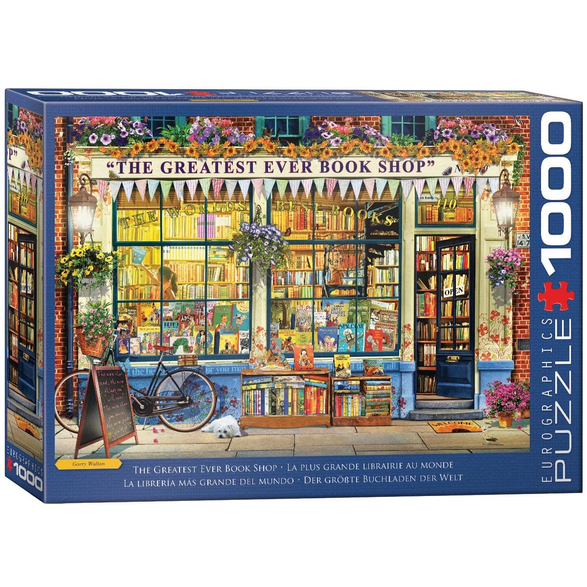 EuroGraphics 6000-5351, The Greatest Bookstore in the Jigsaw Puzzle, Various, 1000