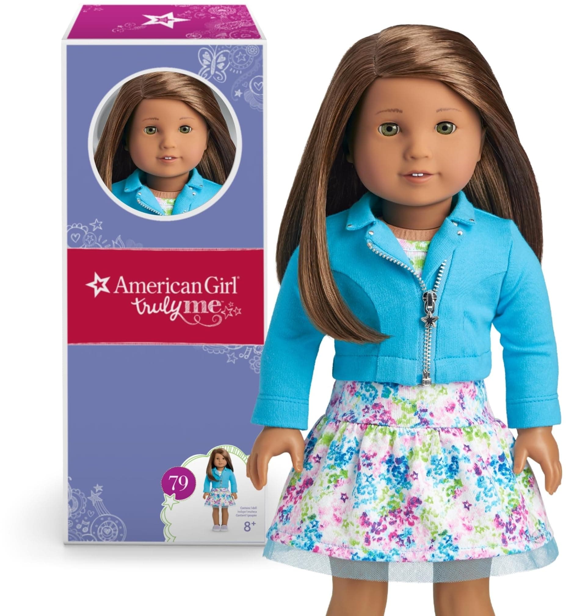 American Girl Truly Me 18-inch Doll #79 with Hazel Eyes, Brown Hair, and Medium Skin with Neutral Undertones, For Ages 6+