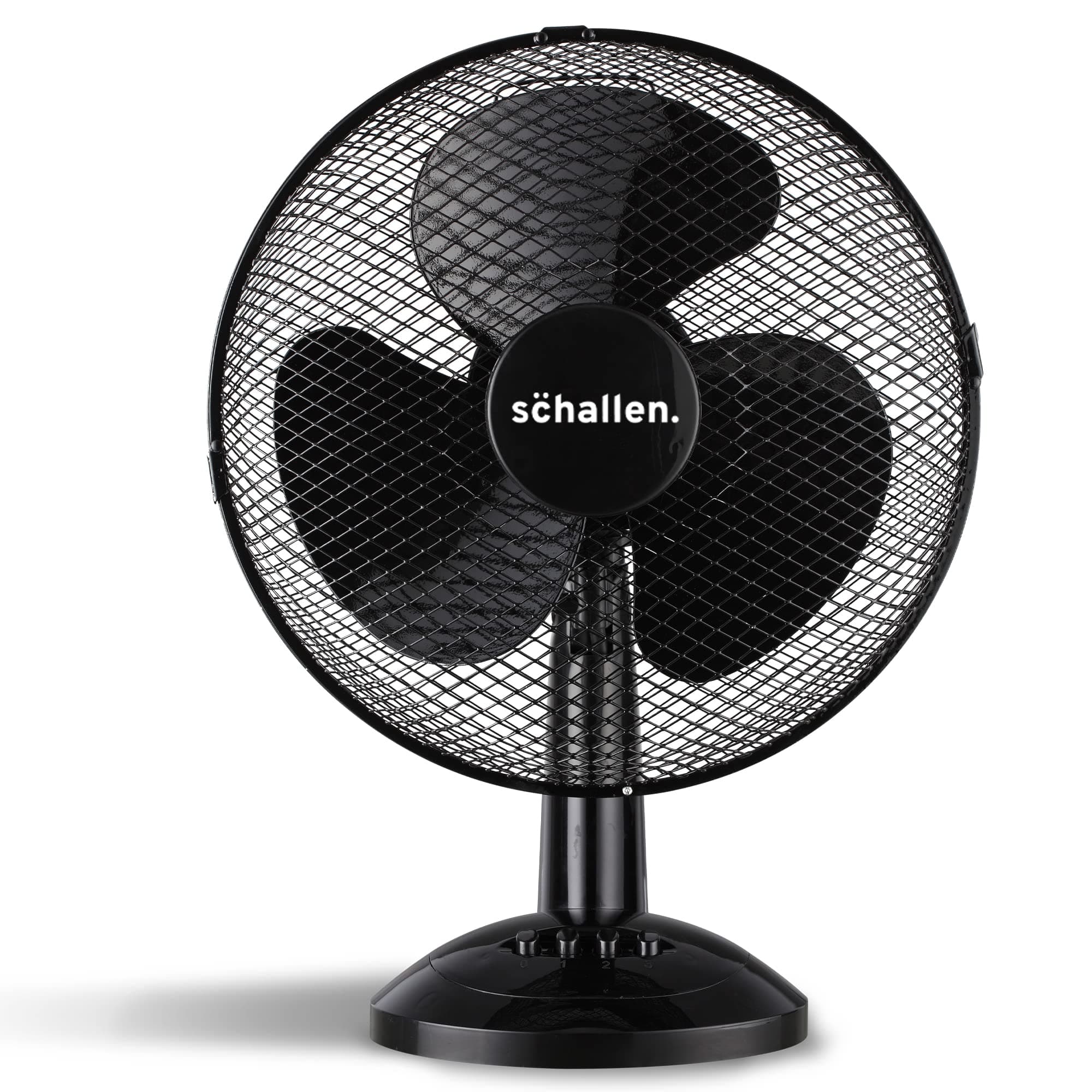 Black 12" Desk Fan
