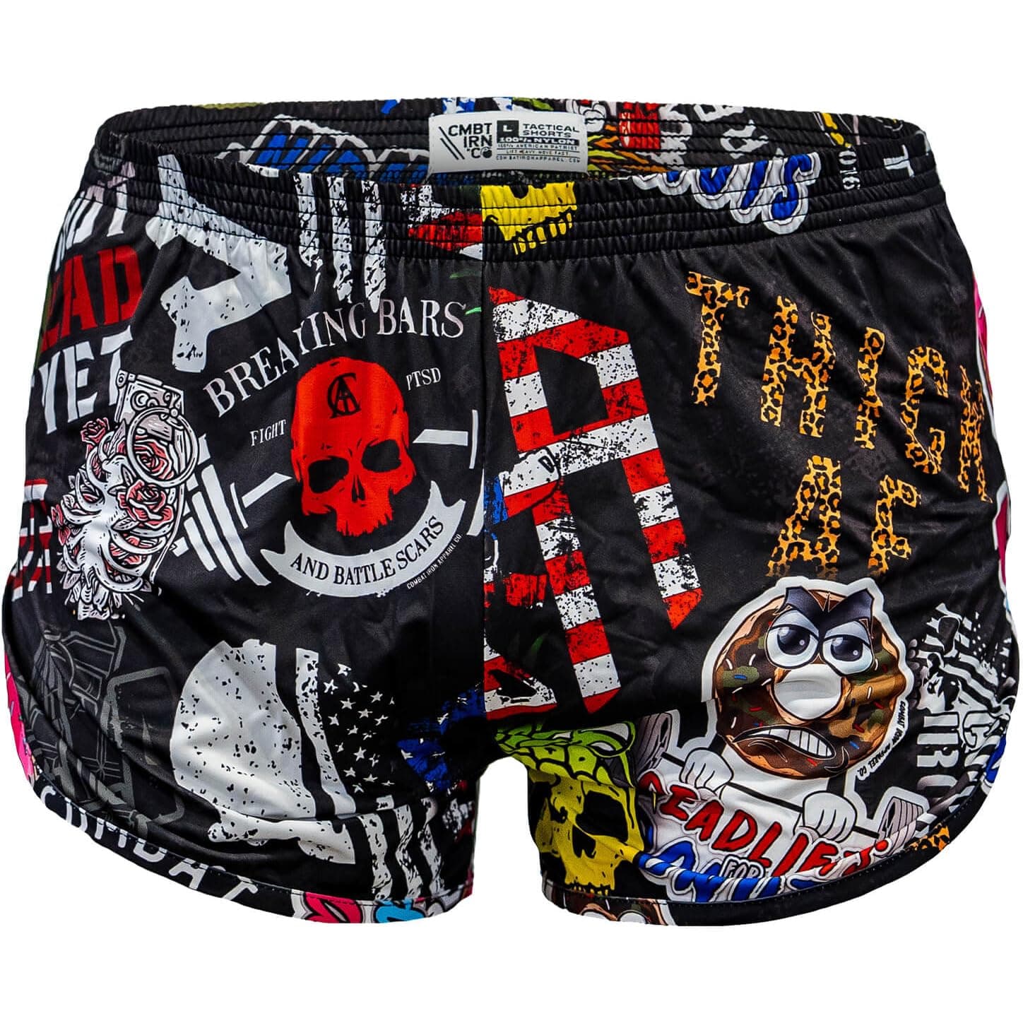 Combat Iron Ranger Panties for Men | Men’s Military Silkies Running Shorts | 2.5” Inseam