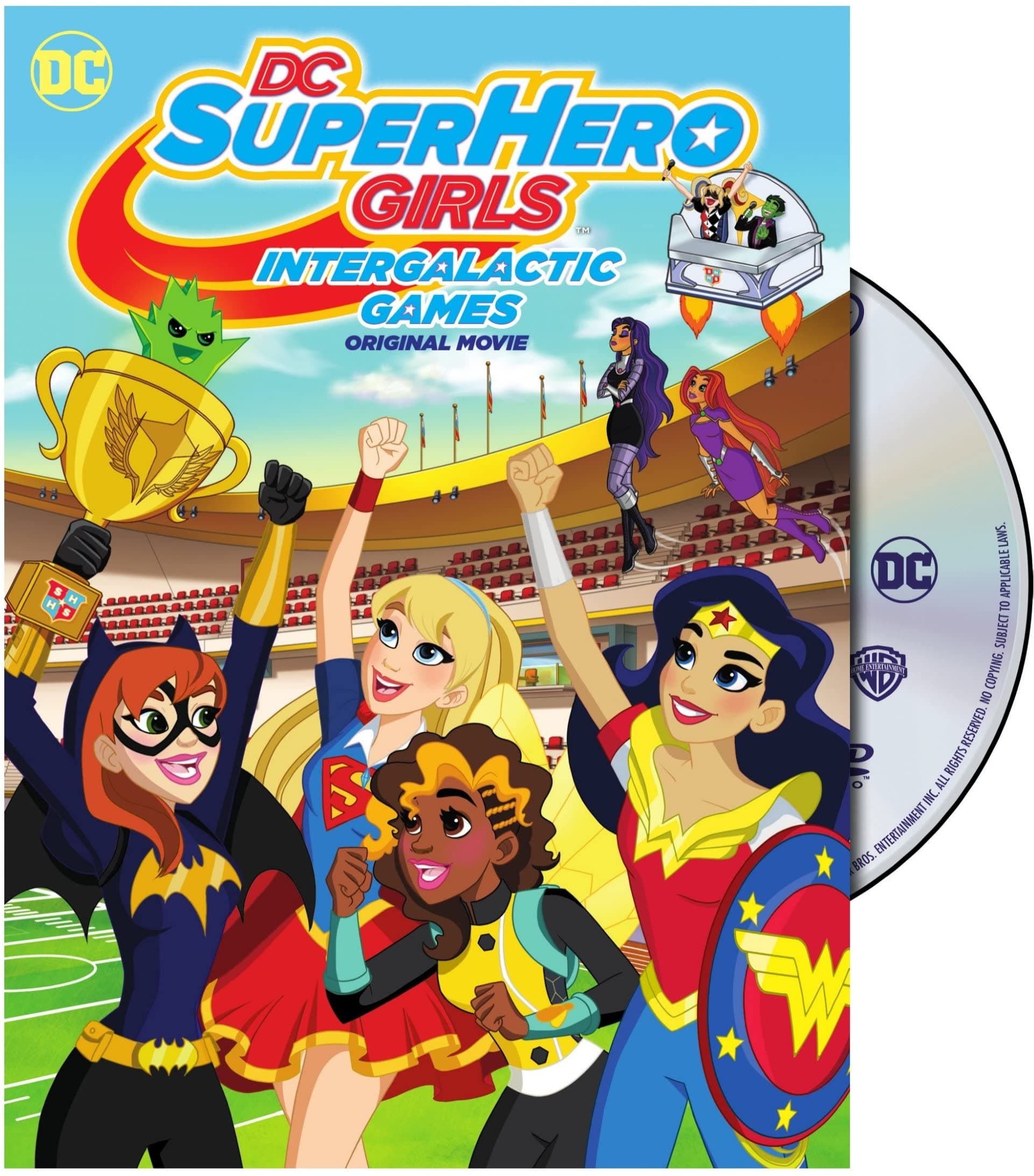 DC Super Hero Girls: Intergalactic Games (DVD)