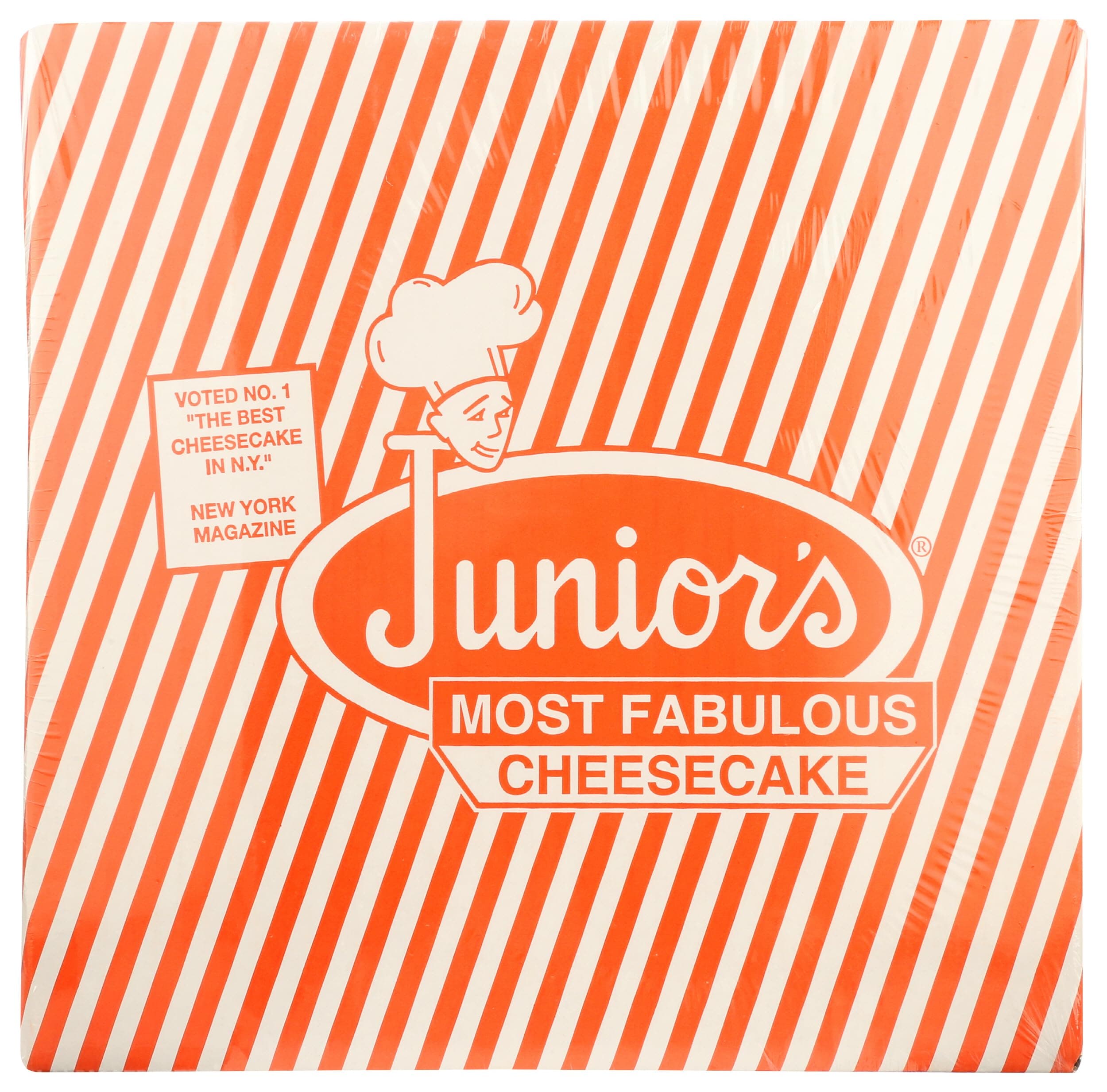 JUNIORS Raspberry Swirl Little Fella Cheesecake, 4 OZ