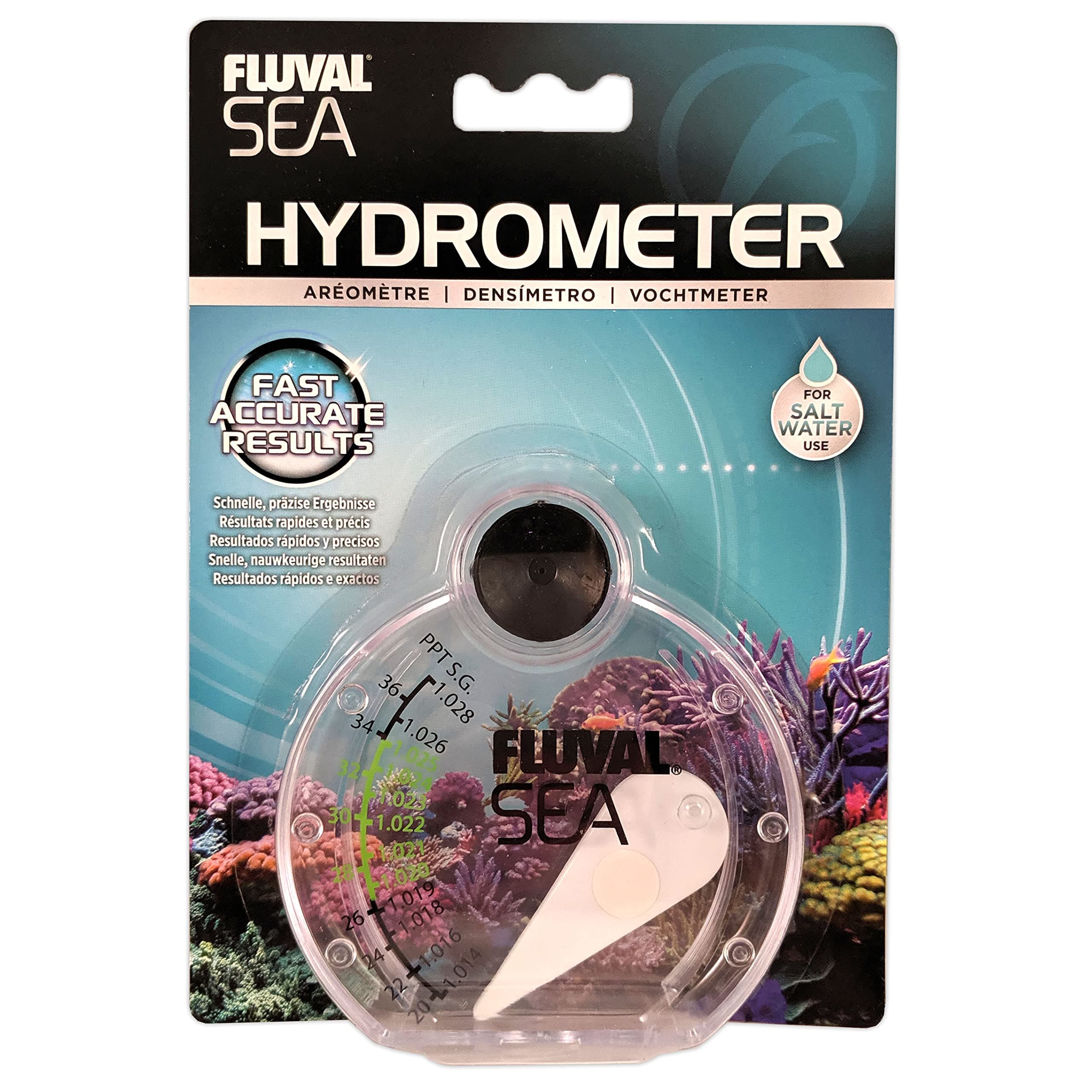 Fluval Sea Hydrometer for Aquarium, Medium
