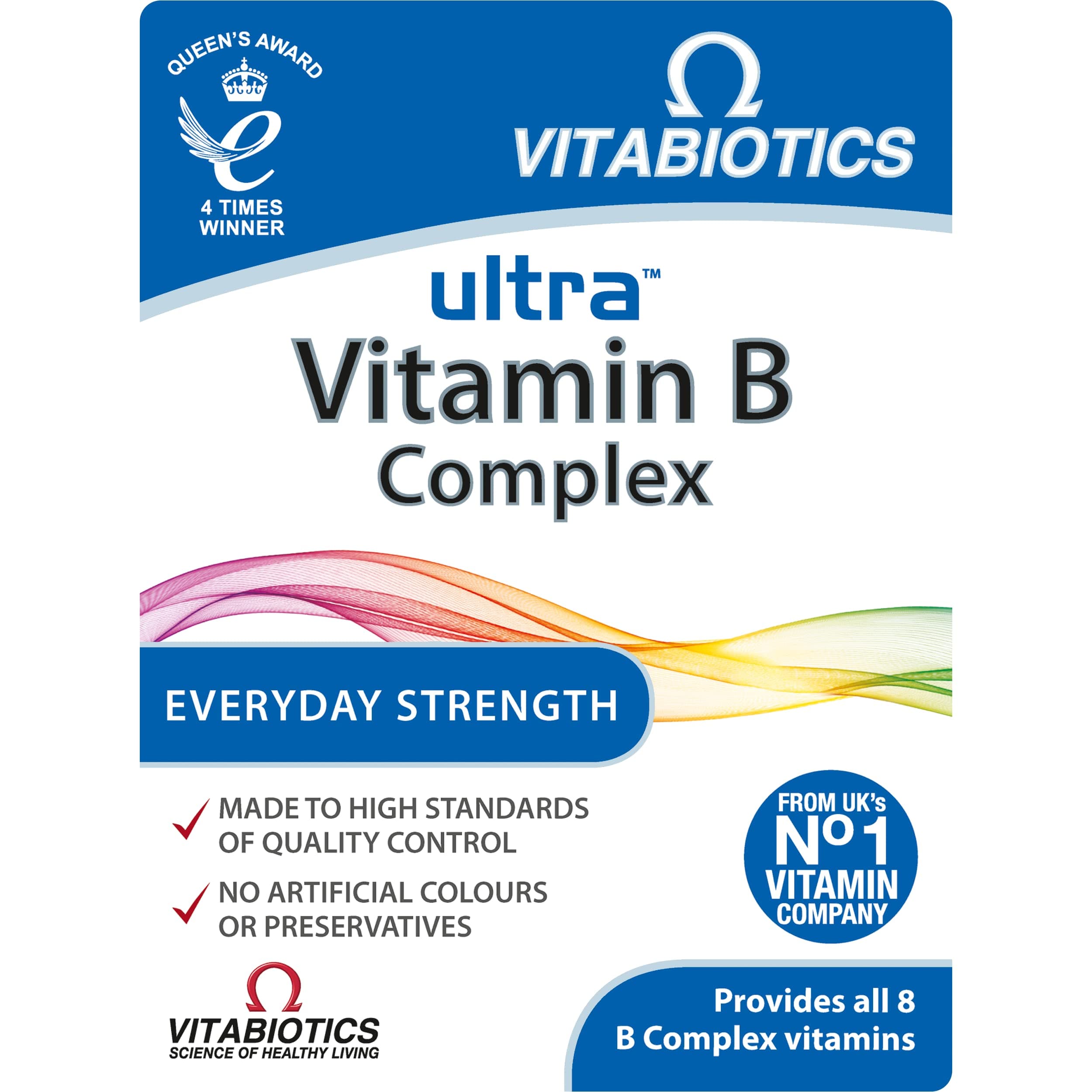Vitabiotics Ultra Vit B Complex, 60 Tablets