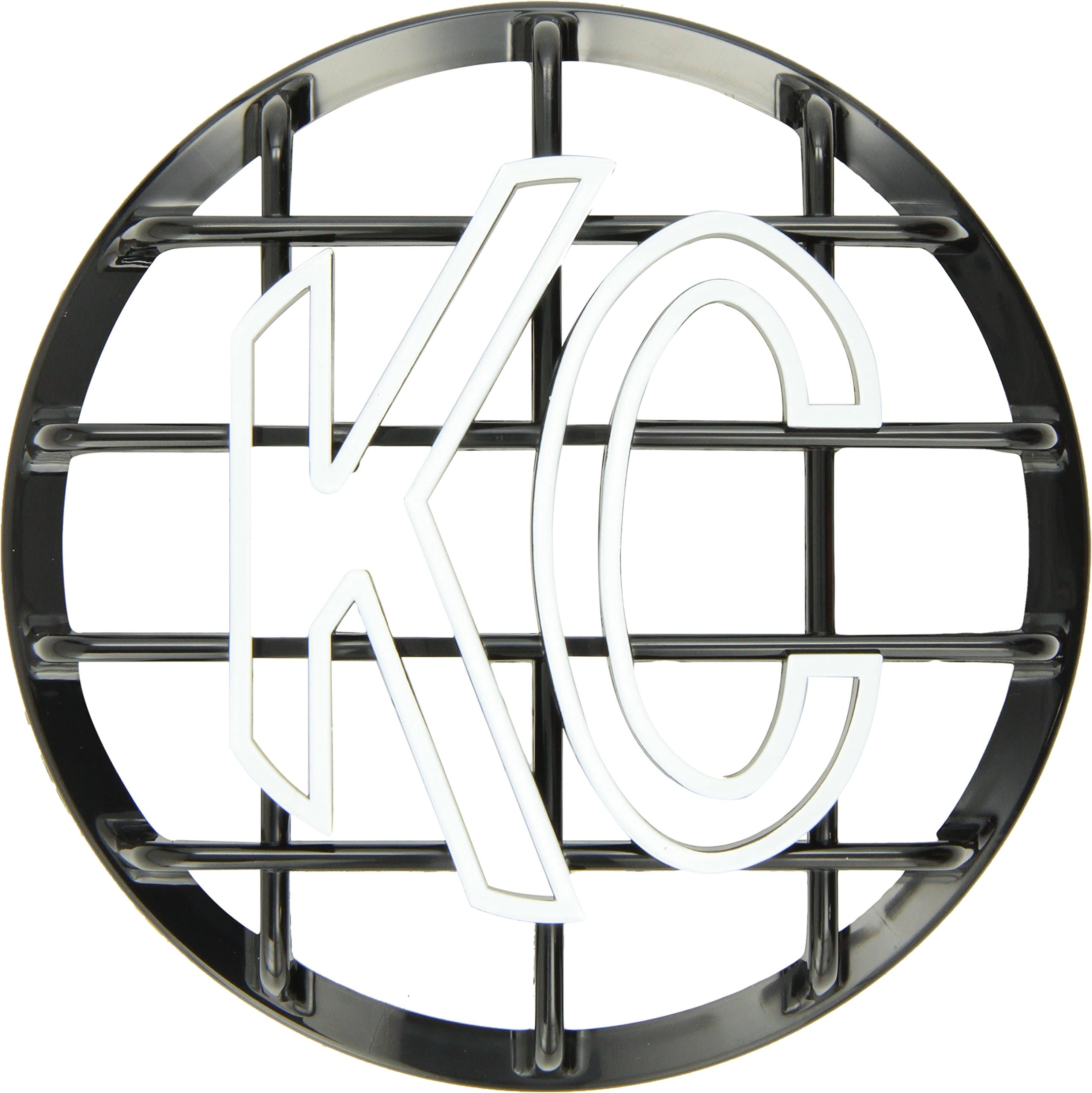 KC HiLiTES 7210 6" Black ABS Stone Guard - Single Guard