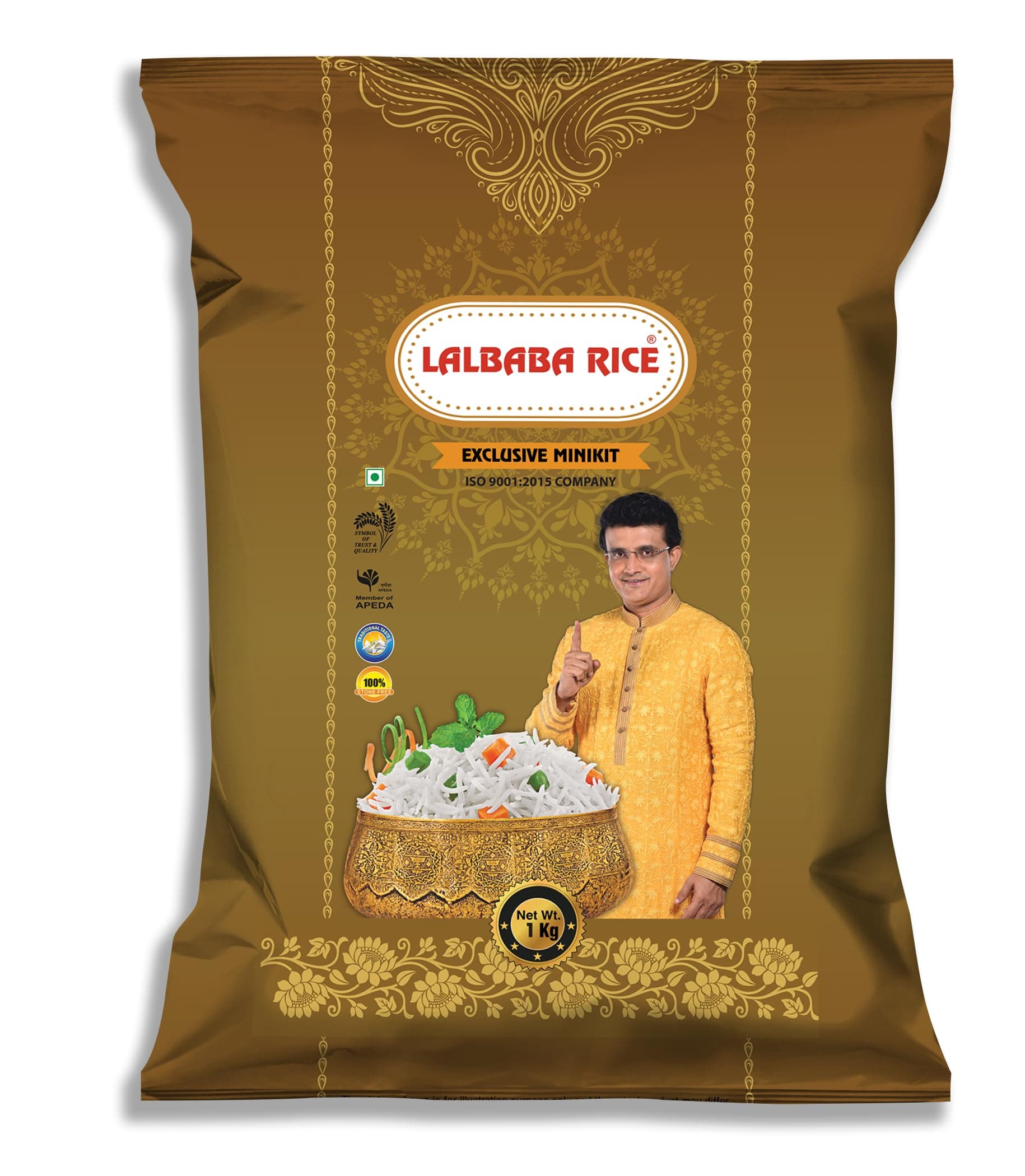 Exclusive Minikit Rice 5 Kg - Sweet, Superior-quality, And Extra Long Grains - Ideal For Daily Home-cooked Delights.