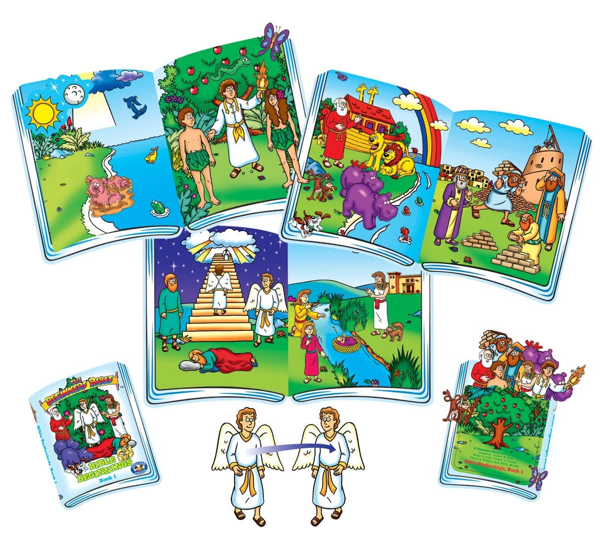 Little Folk Visuals Beginners Bible 9x11 Inches Soft Storybook 1