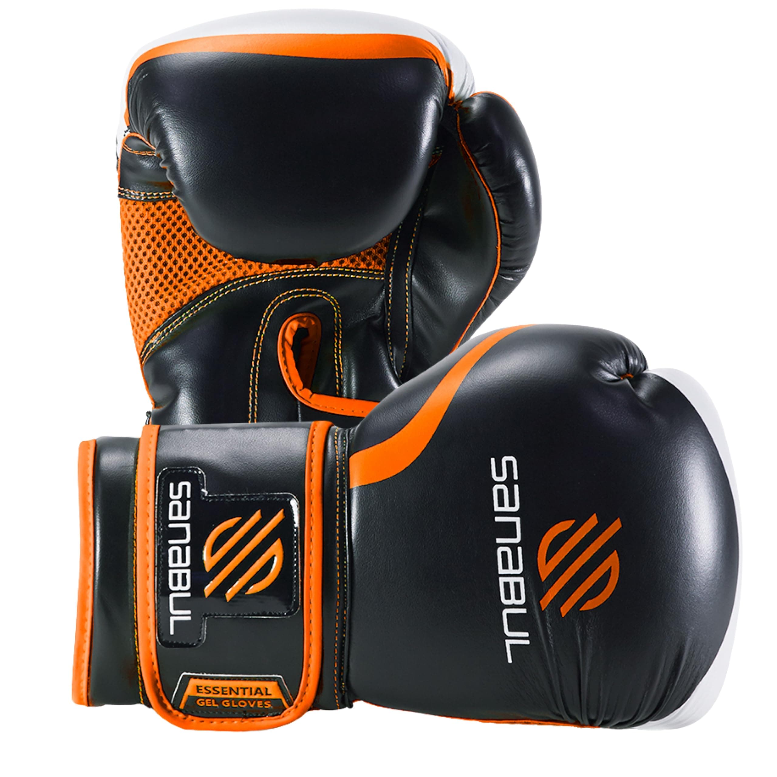 Sanabul Essential Gel Boxing Gloves for Men & Women, Kickboxing MMA, Muay Thai Gloves and Heavy Bag Training Punching & Sparring