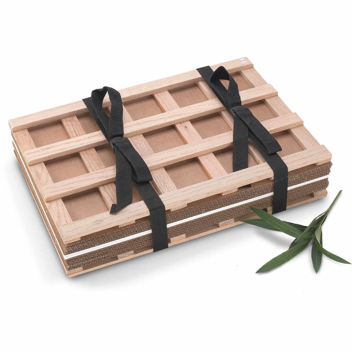 Forestry Suppliers Professional Plant Press | Oak Frame - 2 84˝ Heavy-Duty Straps with Sliding Buckles | 12 Driers & 12 Ventilators | Substantial & Lightweight | 12˝ x 18˝.