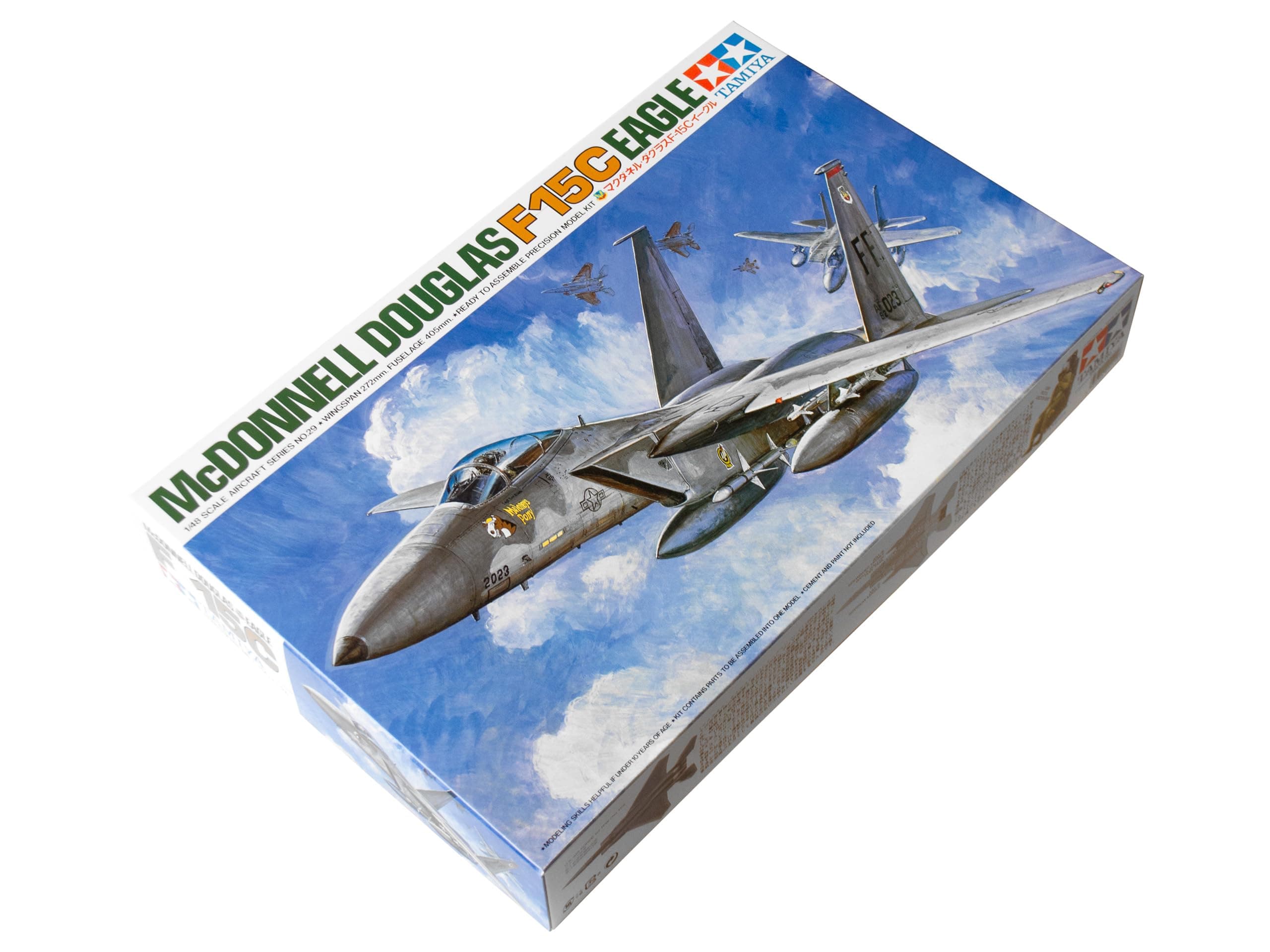 F-15C Eagle Model 1:48 Assembly Building Kit