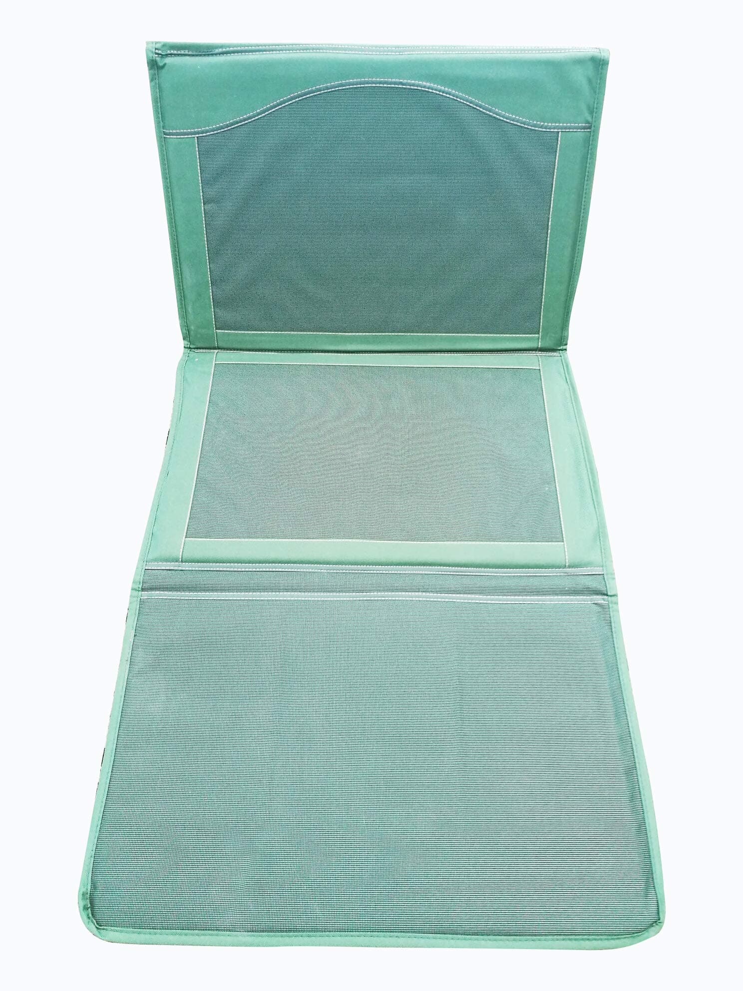 iSeat folding chair rug with backrest - Indoor/Outdoor Green, prayer rug, meditation chair, floor lounger, tv chair, floor cushion, foldable carpet, kids, relax, read, yoga, picnic, beach, travel