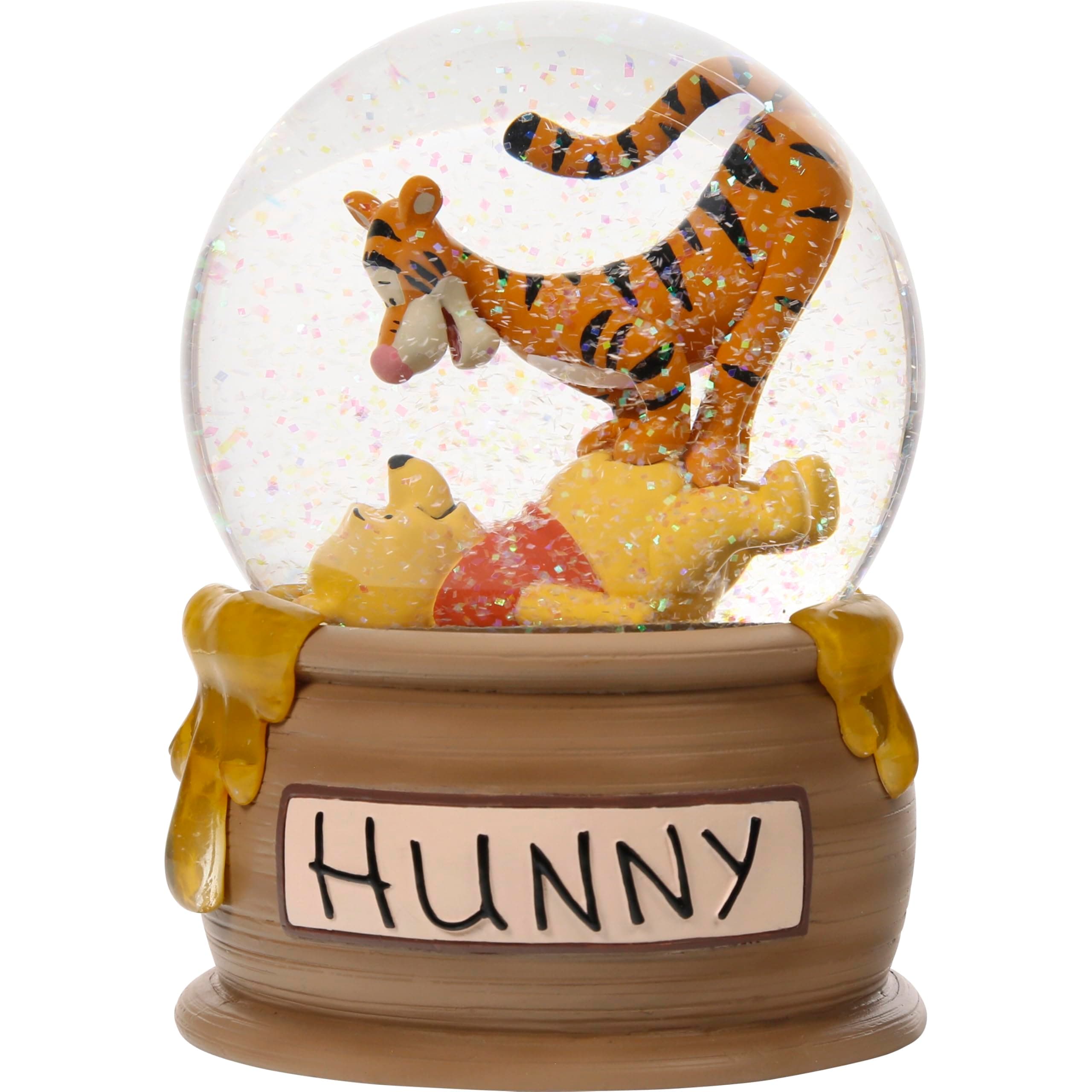 Winnie The Pooh Snow Globe | What A Pal What A Bear What A Friend Disney Winnie The Pooh Resin/Glass Musical Snow Globe | Disney Decor & Gifts