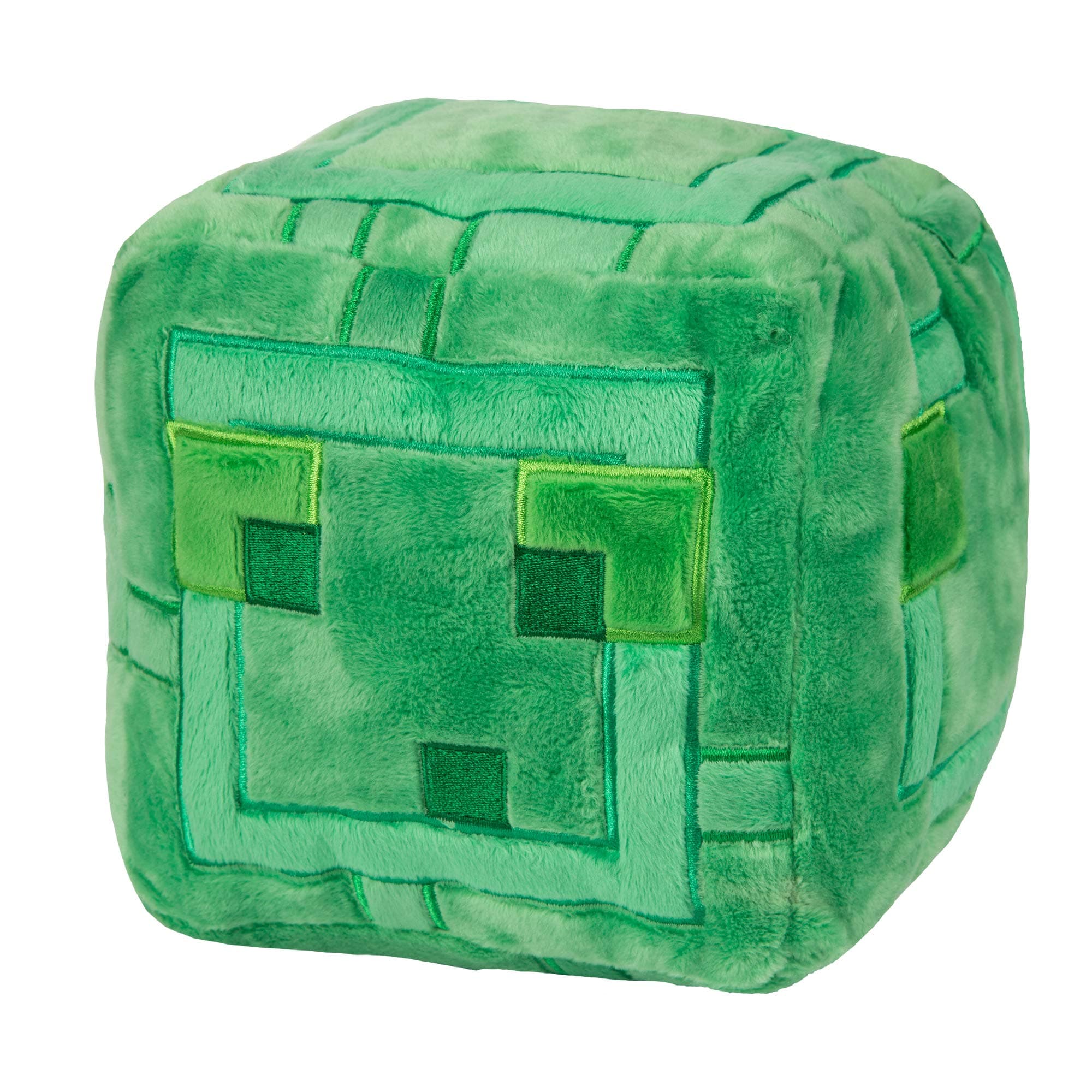 JINX Minecraft Slime Plush Stuffed Toy, Green, 9.5" Square