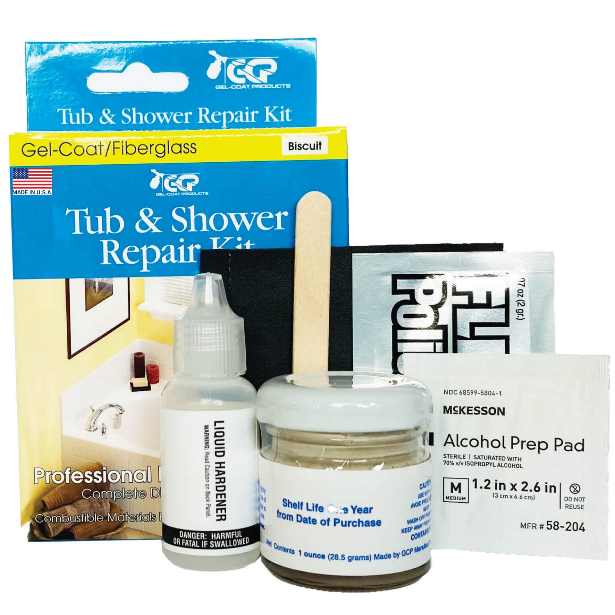 Tub and Shower Repair Kit - Biscuit