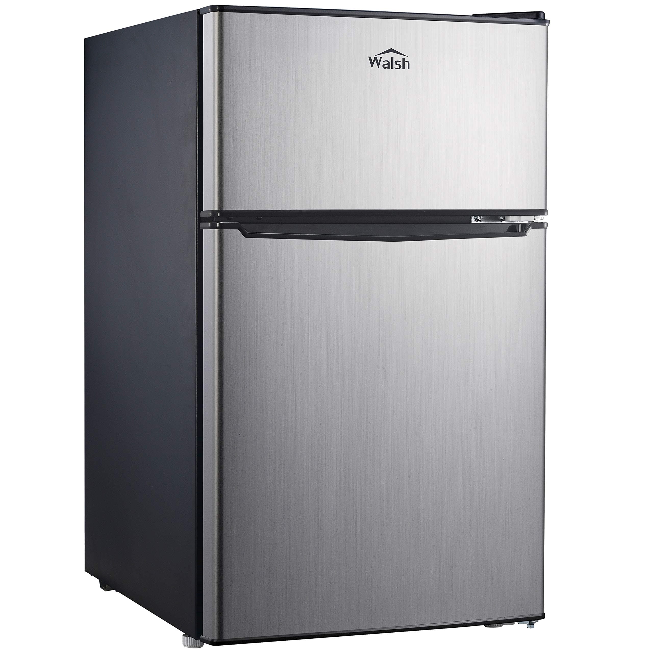 WalshWSR31TS1 3.1 cu ft 2-door fridge Stainless Steel Look