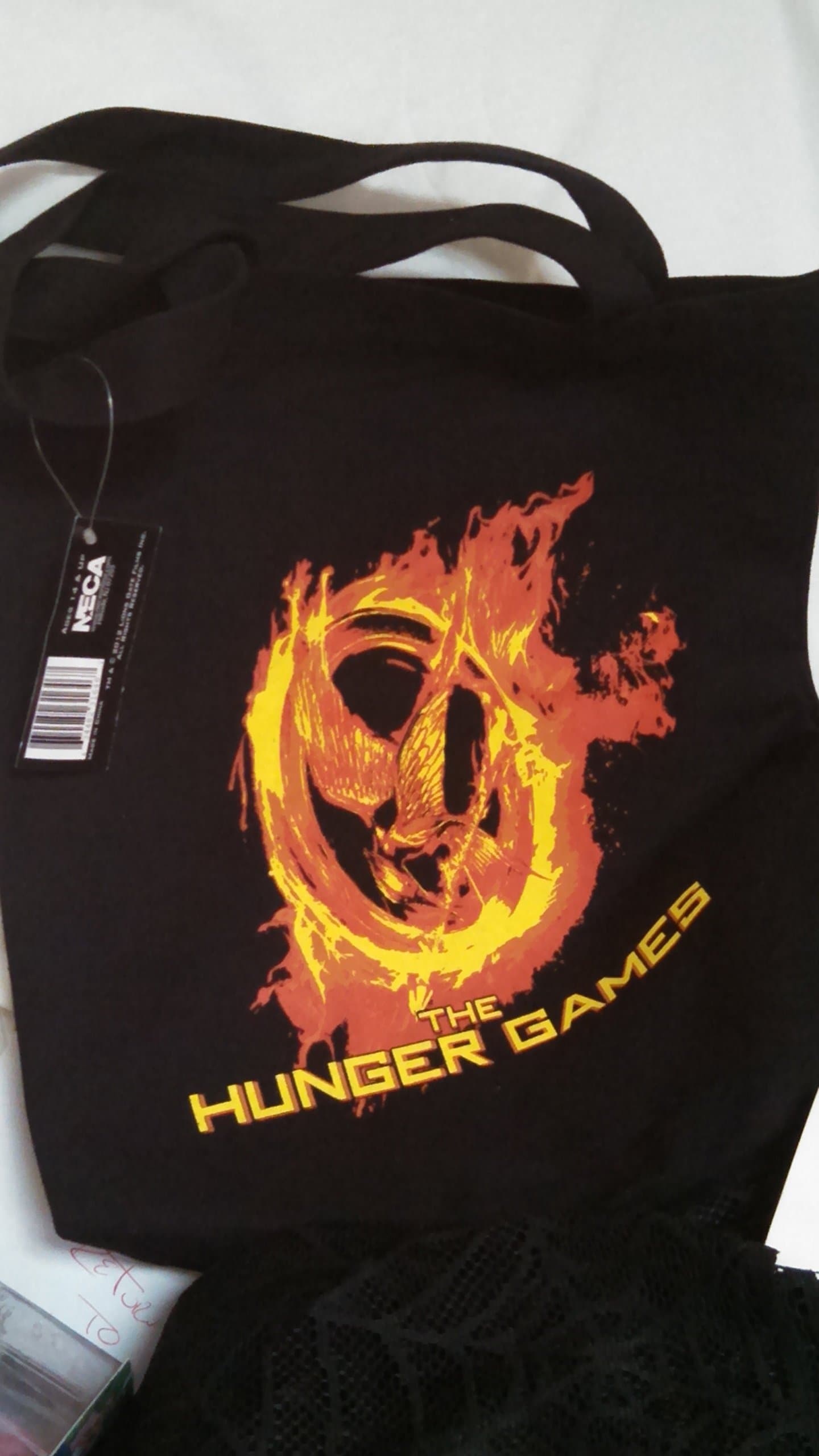 Hunger Games Movie Poster Tote Bag