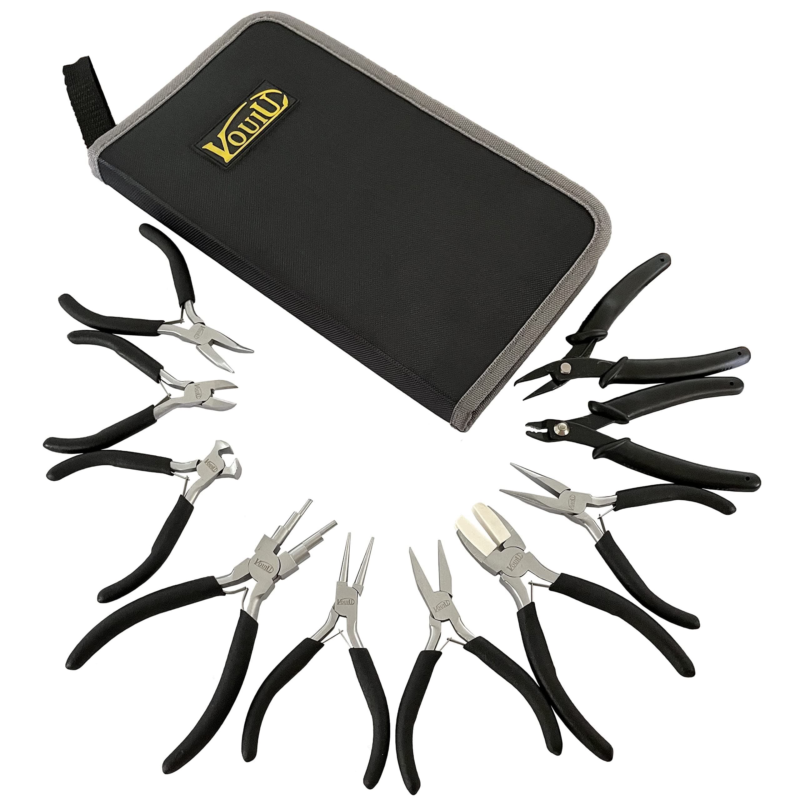 10-Piece Jewelry Pliers Set Jewelry Making Tools