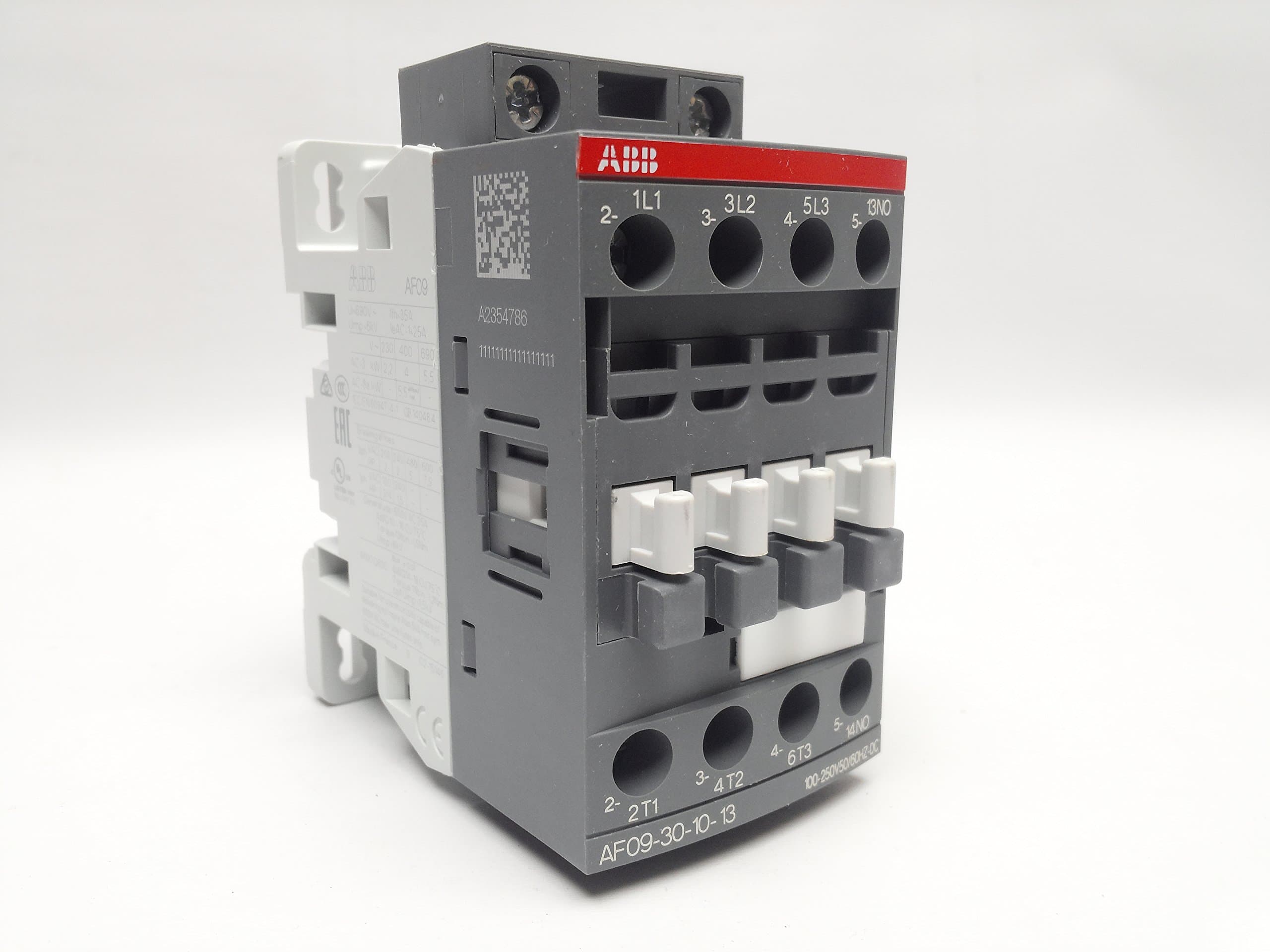 Best Price Square CONTACTOR, 3P, 100V-250V,4KW AF09-30-10-13 By ABB
