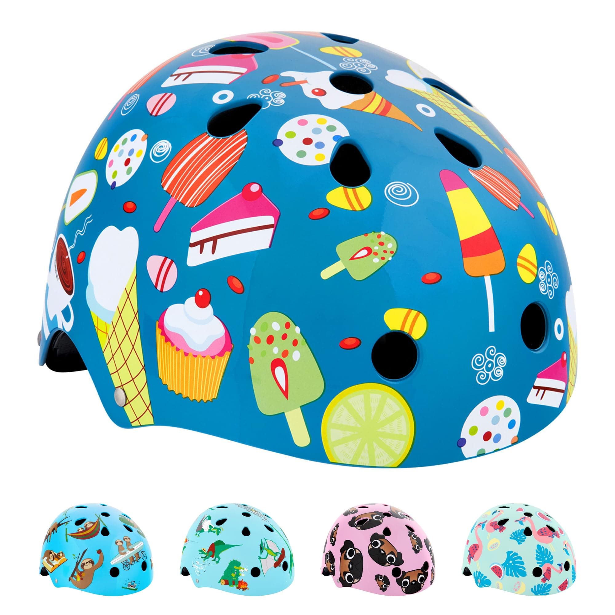 Hornit Kids Bike Helmet | Kids Helmet | Child Bike Helmet | Bike, Skateboard, Skating & Scooter Helmet | BMX Helmet Kids | Toddler Bike Helmet | Multi-sport Helmet |