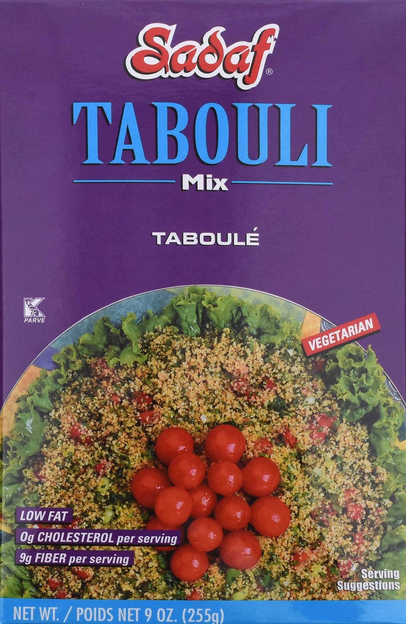 Sadaf Tabouli Mix, 9-Ounce Boxes (Pack of 6)