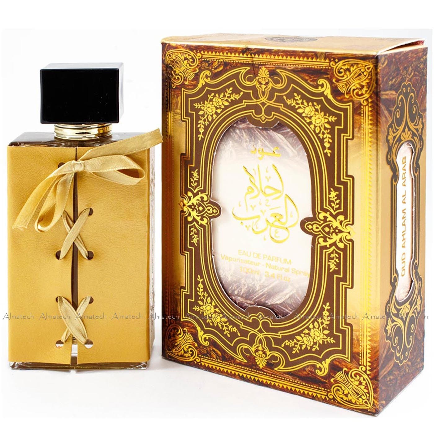Oud Ahlam Al Arab By Ard Zaafaran Halal Fragrance Attar EDP Spray Perfume 100ml