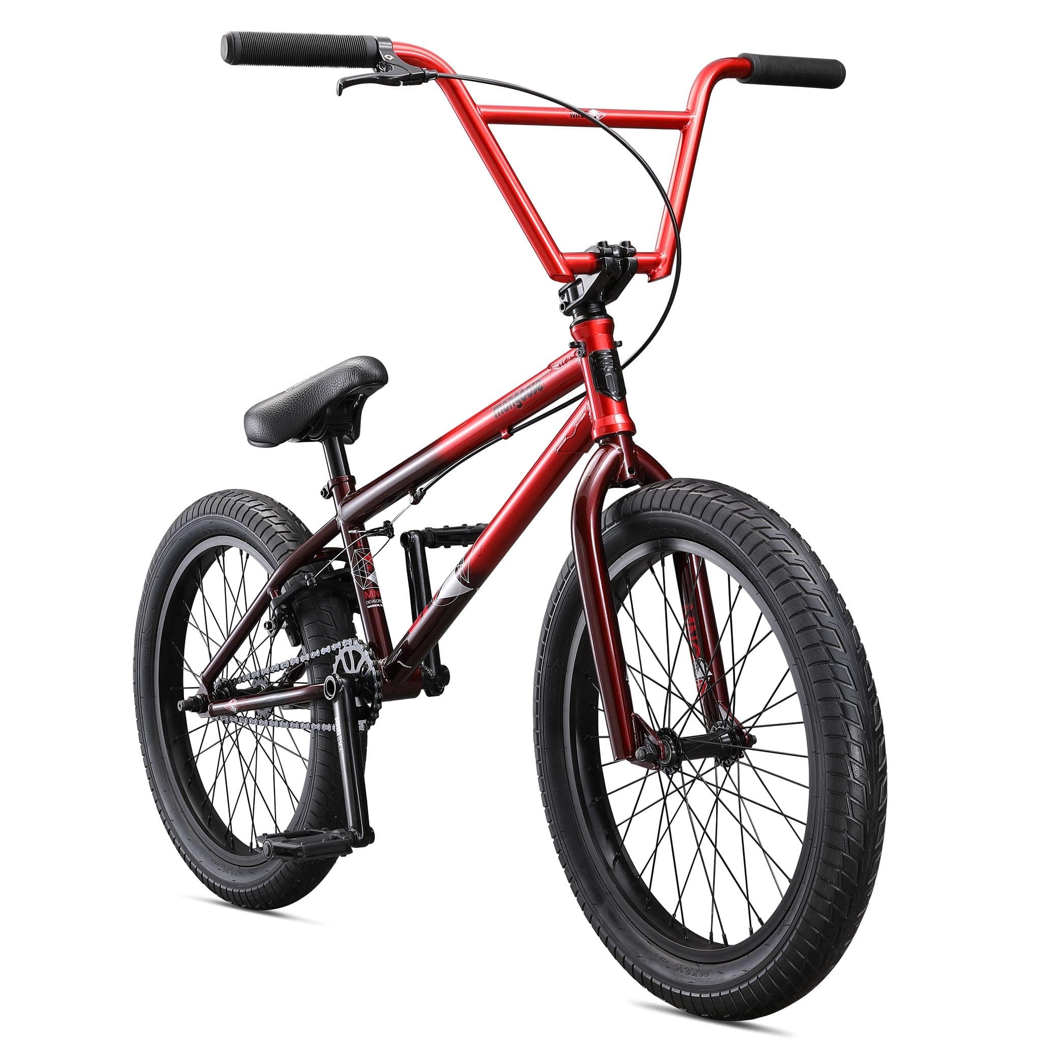 Mongoose Legion Freestyle BMX Bike for Advanced-Level or Professional Riders, Adult Men Women, 4130 Chromoly Frame, and 20-Inch Wheels