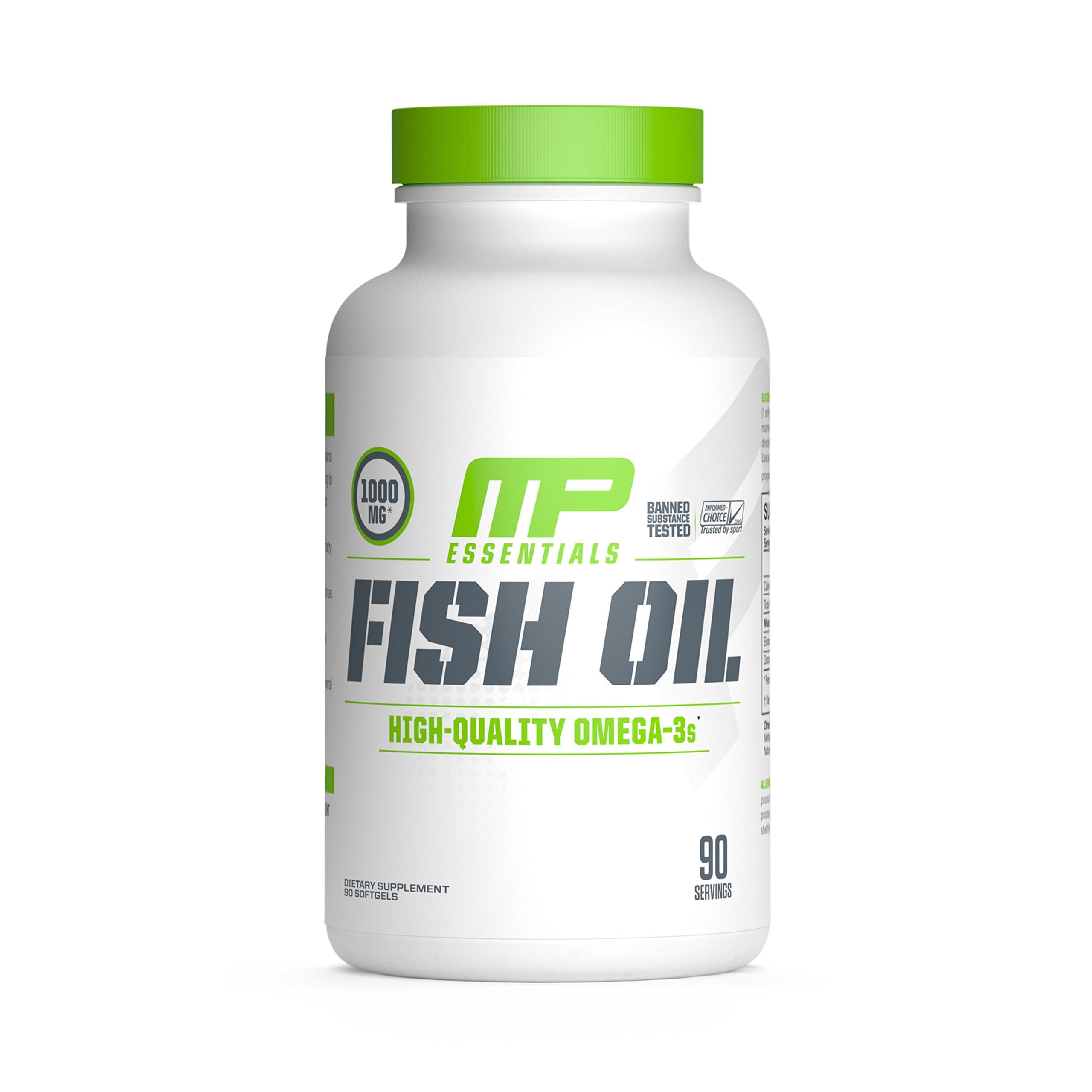 Muscle Pharm Fish Oil Supplement, 90 Count