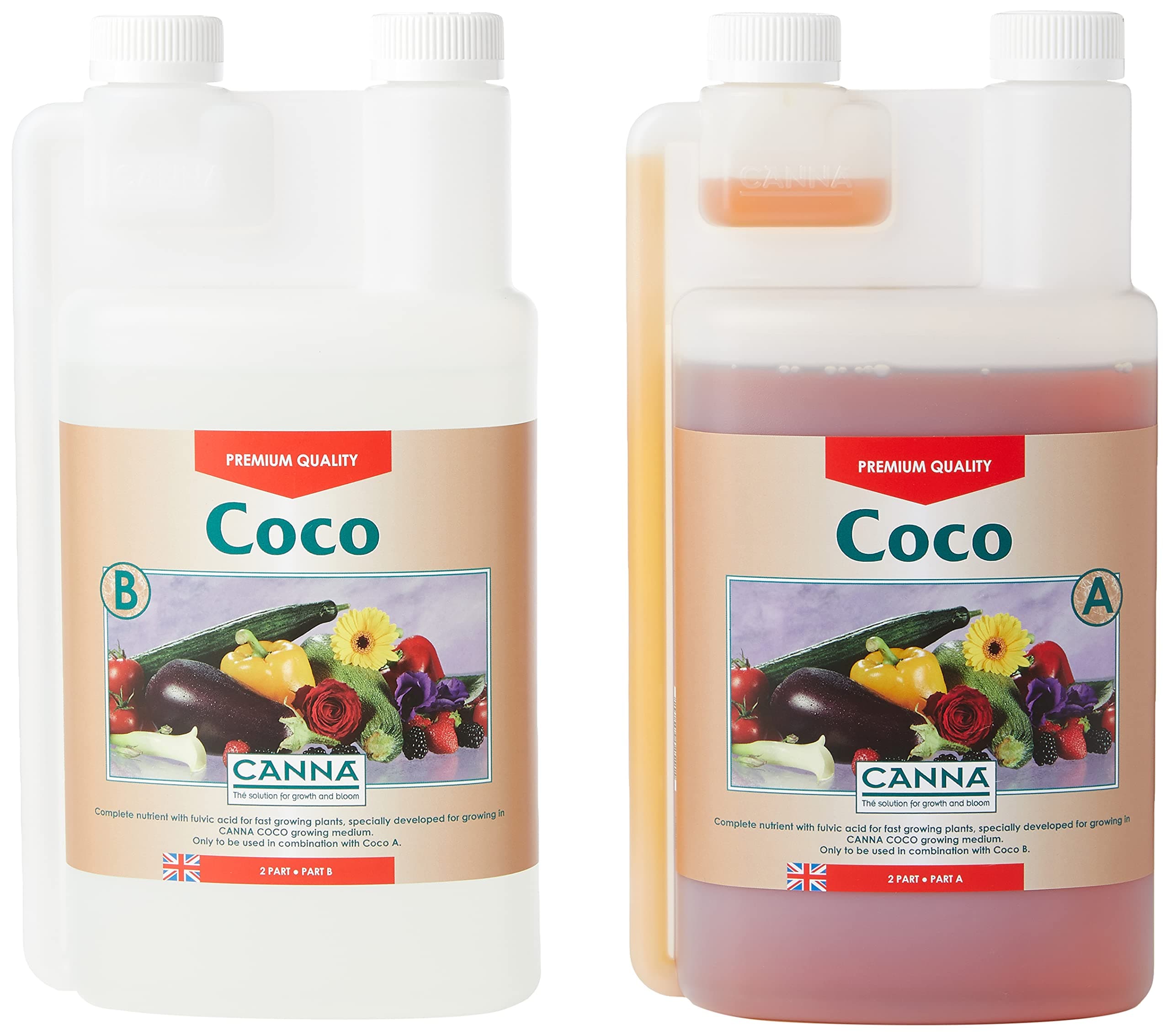 Coco 1L A&B Bottles Set
